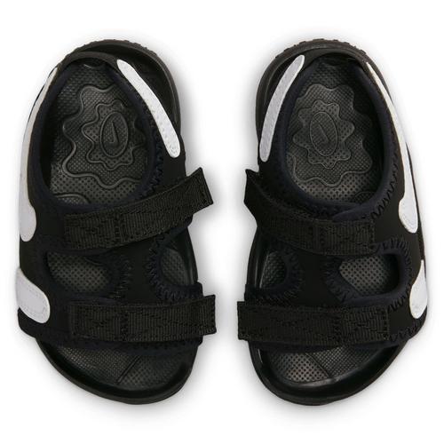 Black/White - Nike - Sunray Adjust 6 Infants Shoes - 4