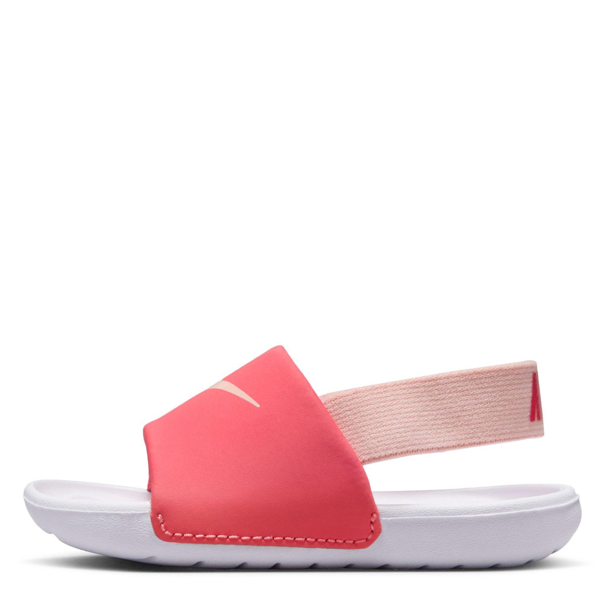 Ember/Pink-Wht - Nike - Kawa Infant Girls Sandals - 2