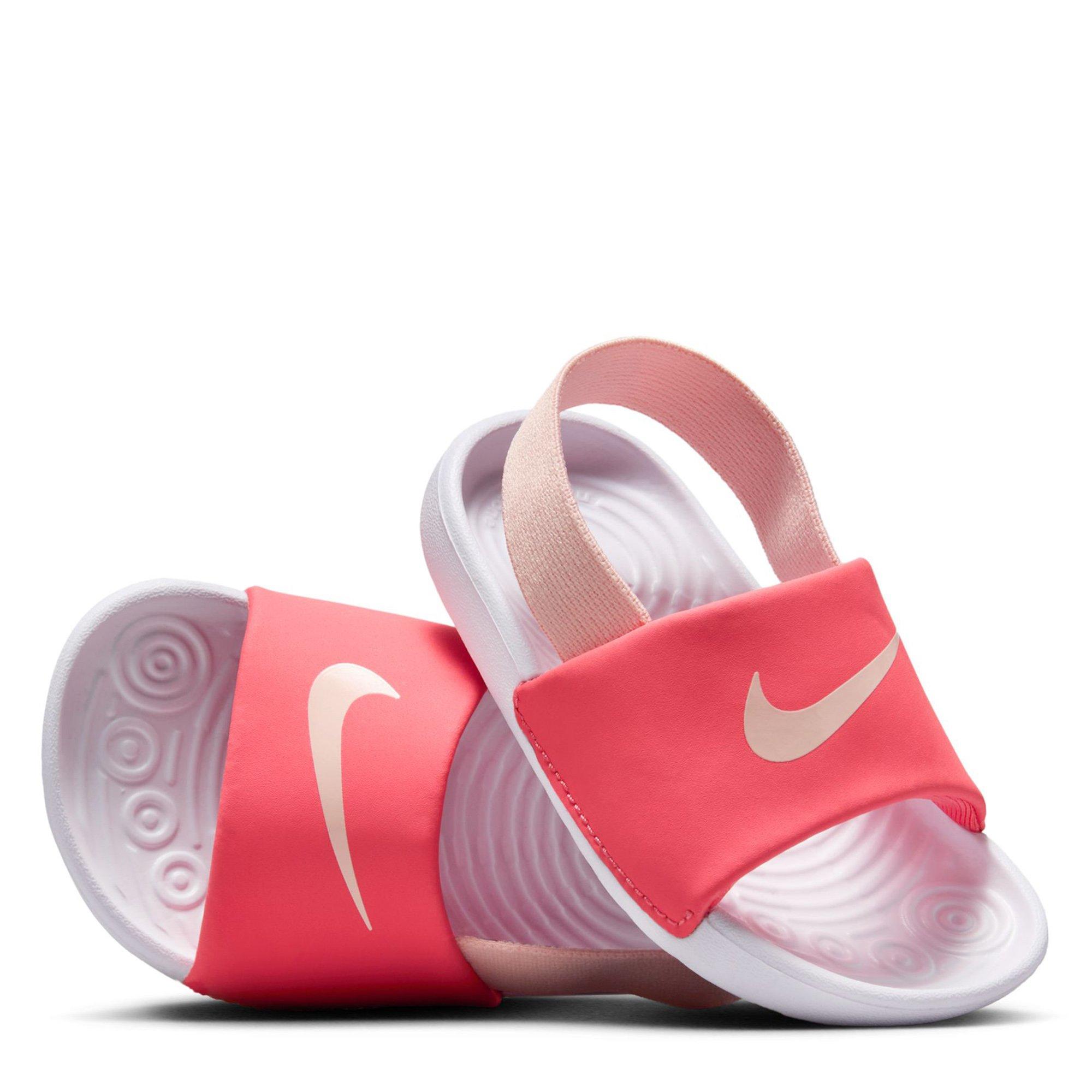 Ember/Pink-Wht - Nike - Kawa Infant Girls Sandals - 6