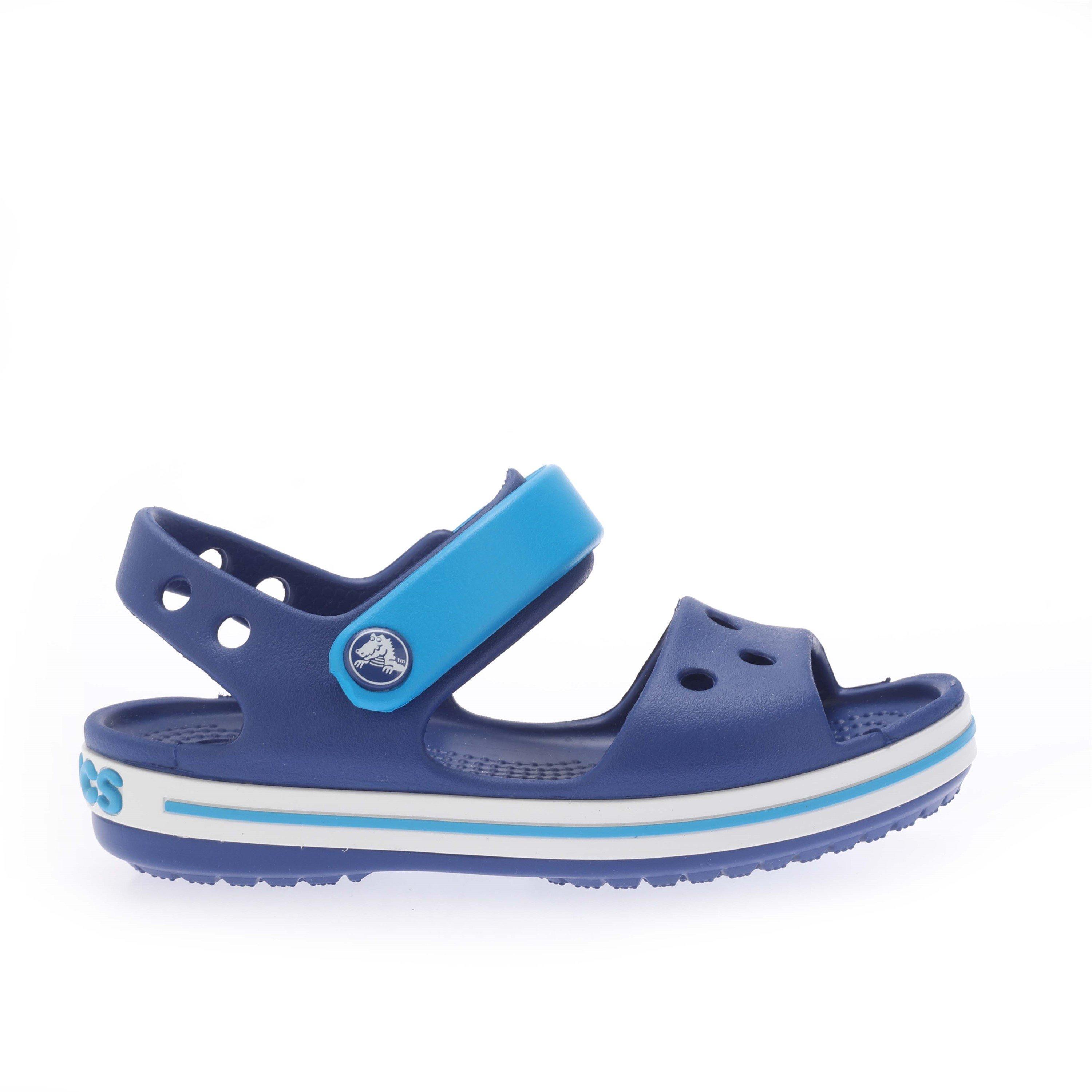 Cer Blauw/Oceaan - Crocs - Kids' Crocband Flat Sandal - 2