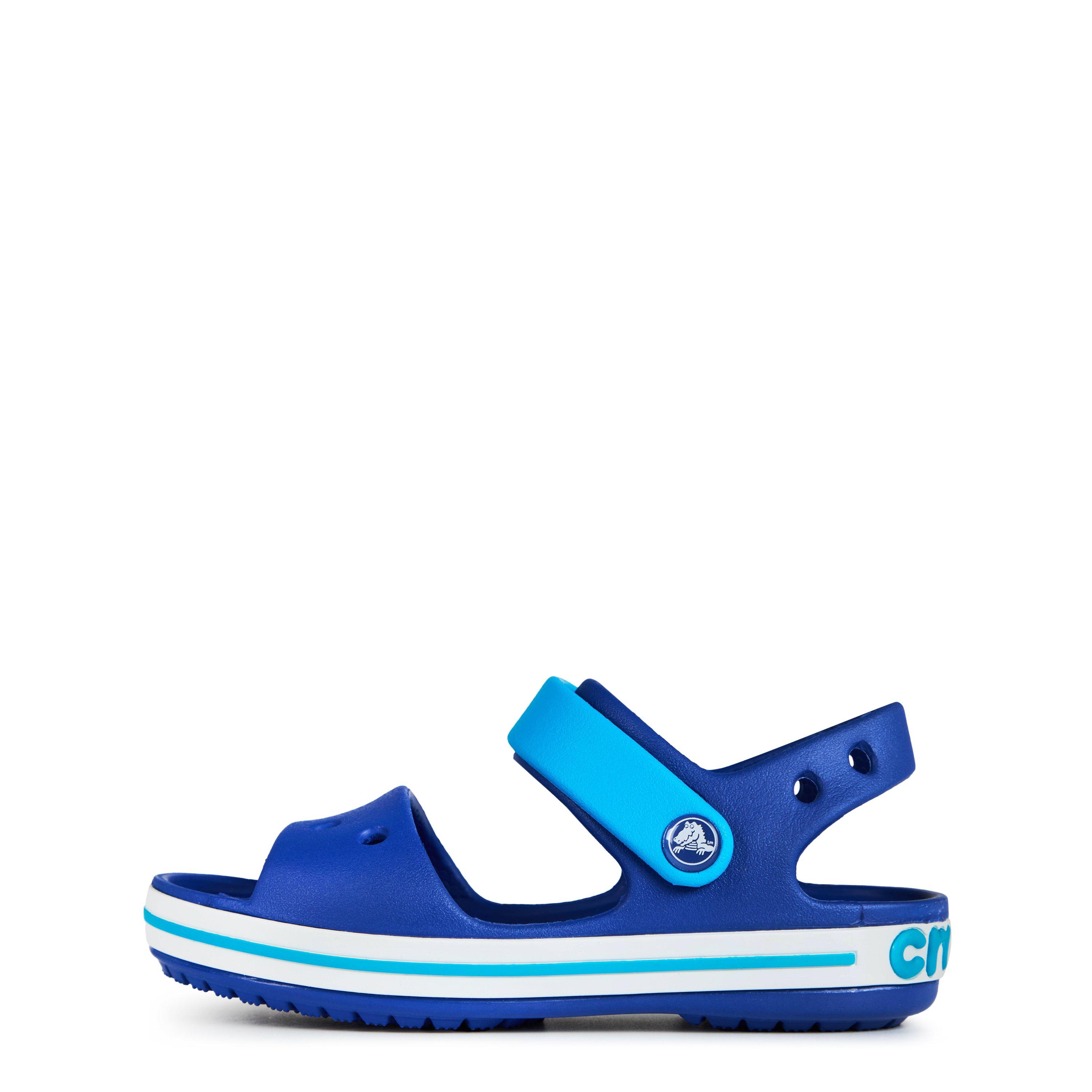 Cer Blauw/Oceaan - Crocs - Kids' Crocband Flat Sandal - 3