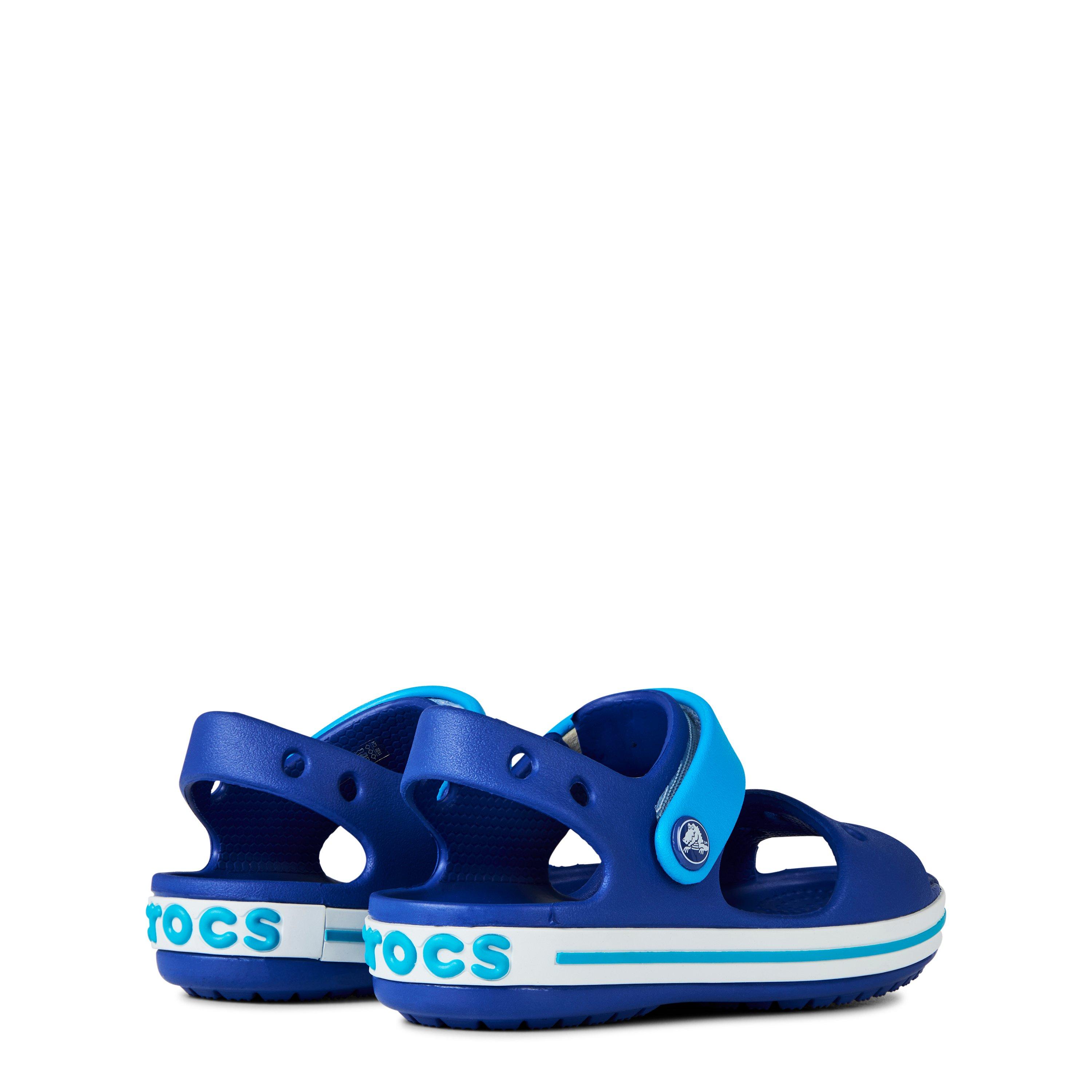 Cer Blauw/Oceaan - Crocs - Kids' Crocband Flat Sandal - 5