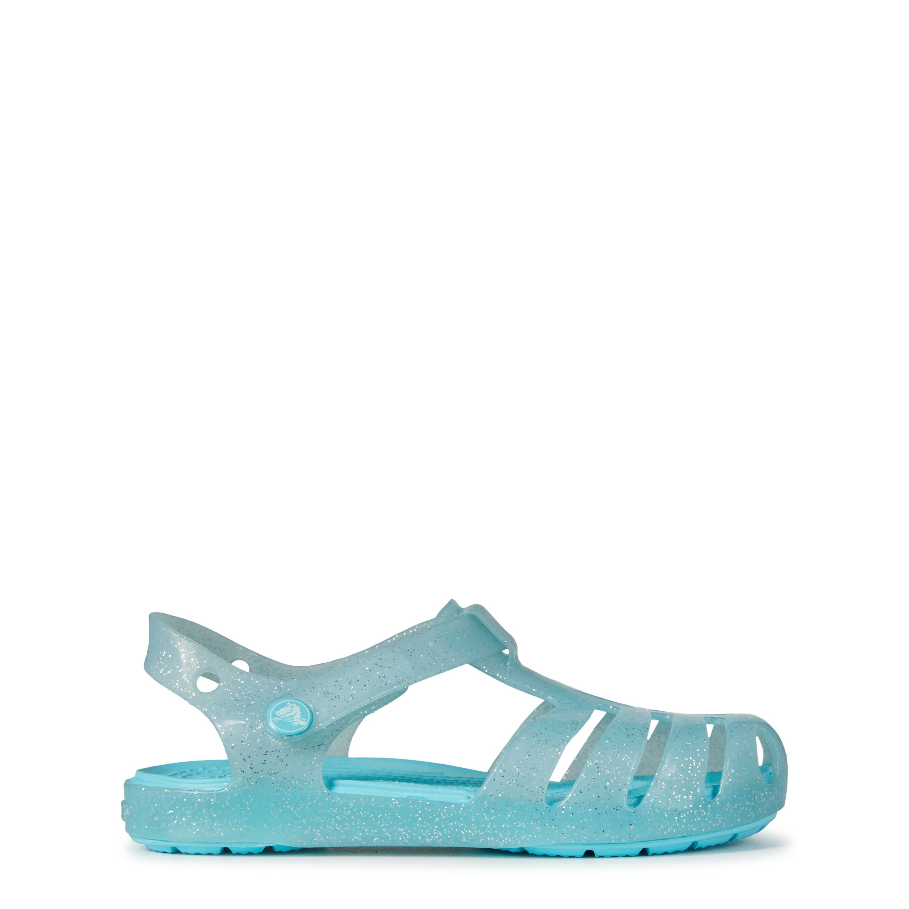 Crocs Kids Isabella Glitter Sandal Flat Sandals Unisex