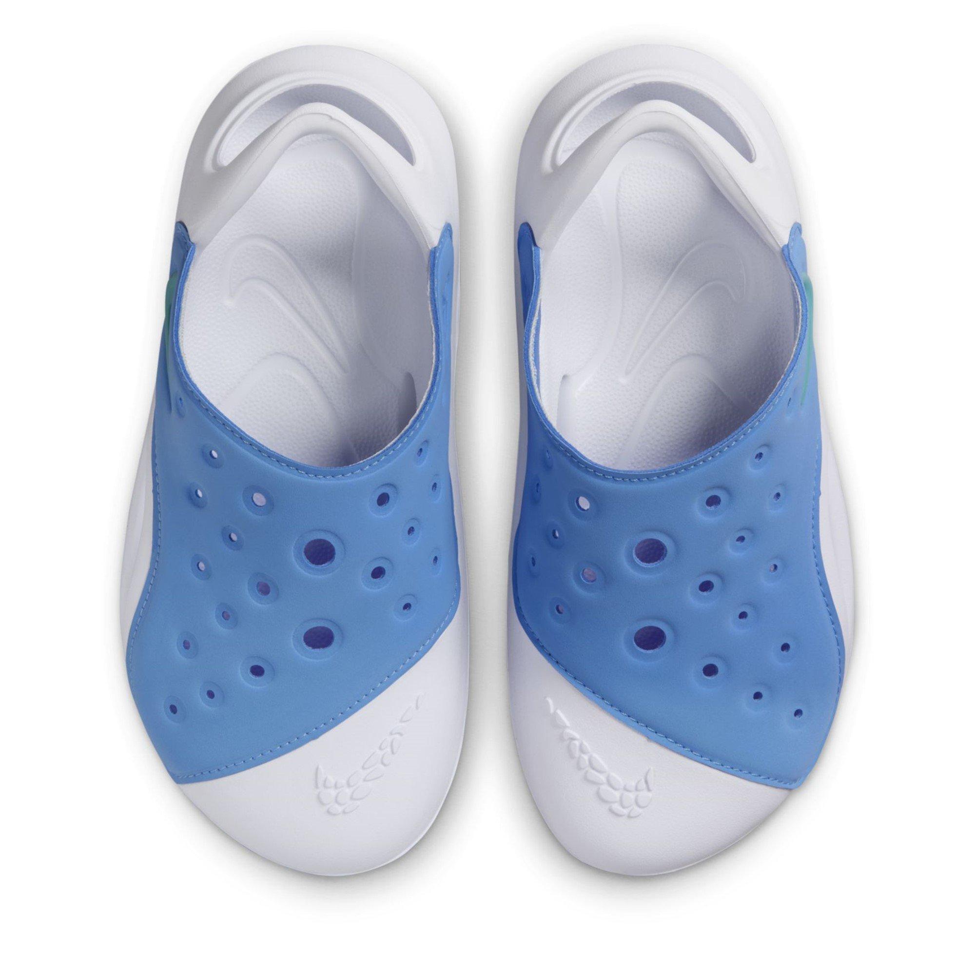 Blue/Cactus-Wht - Nike - Aqua Swoosh Infants Sandals - 5