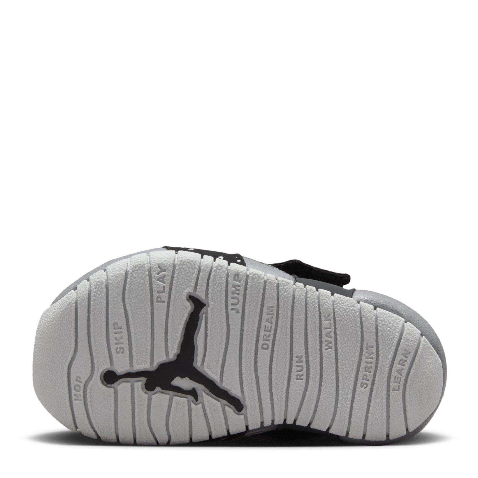 Blk/White-Grey - Nike - Jordan Flare Infant Shoes - 3