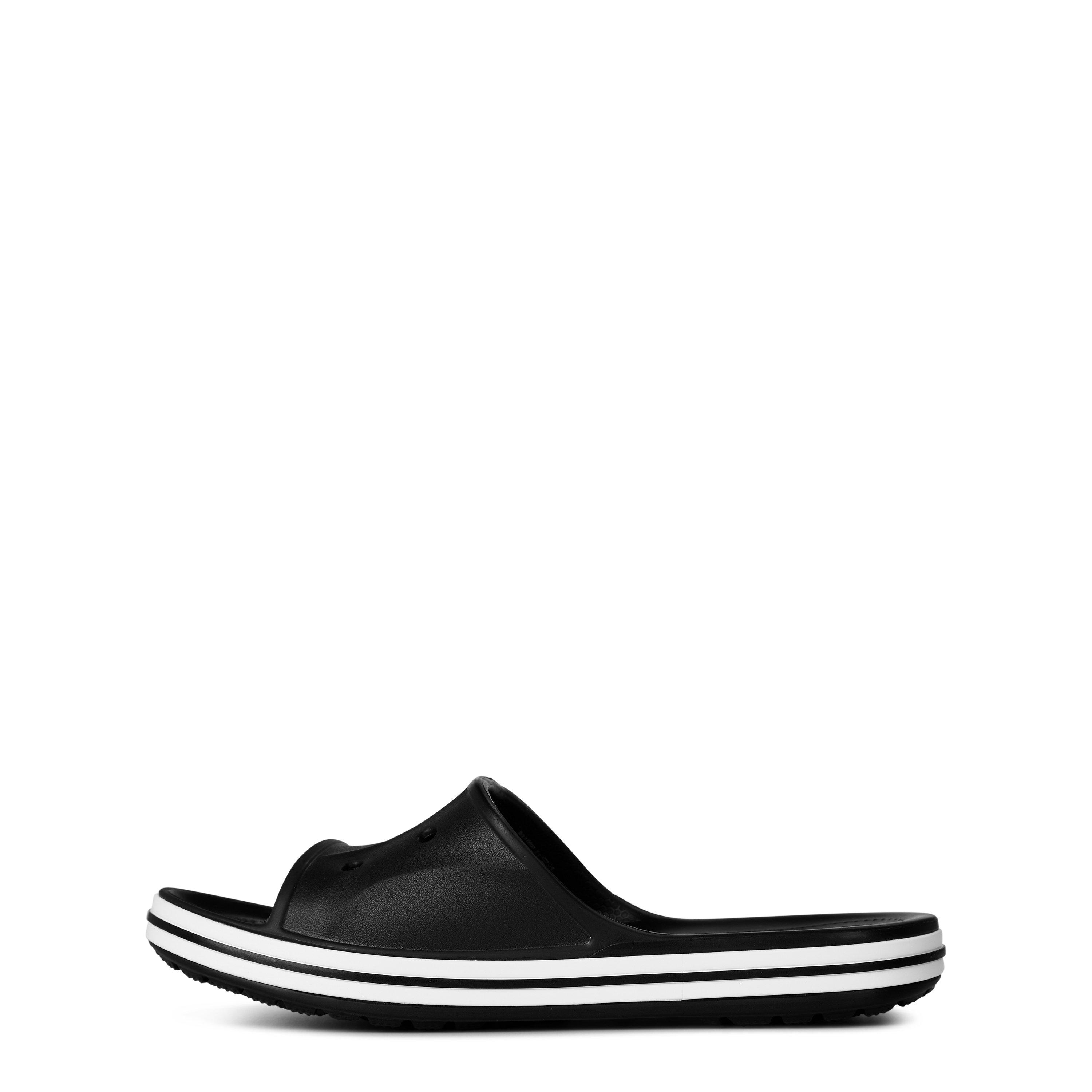 Zwart/Wit - Crocs - Bayaband Slide Mens - 2