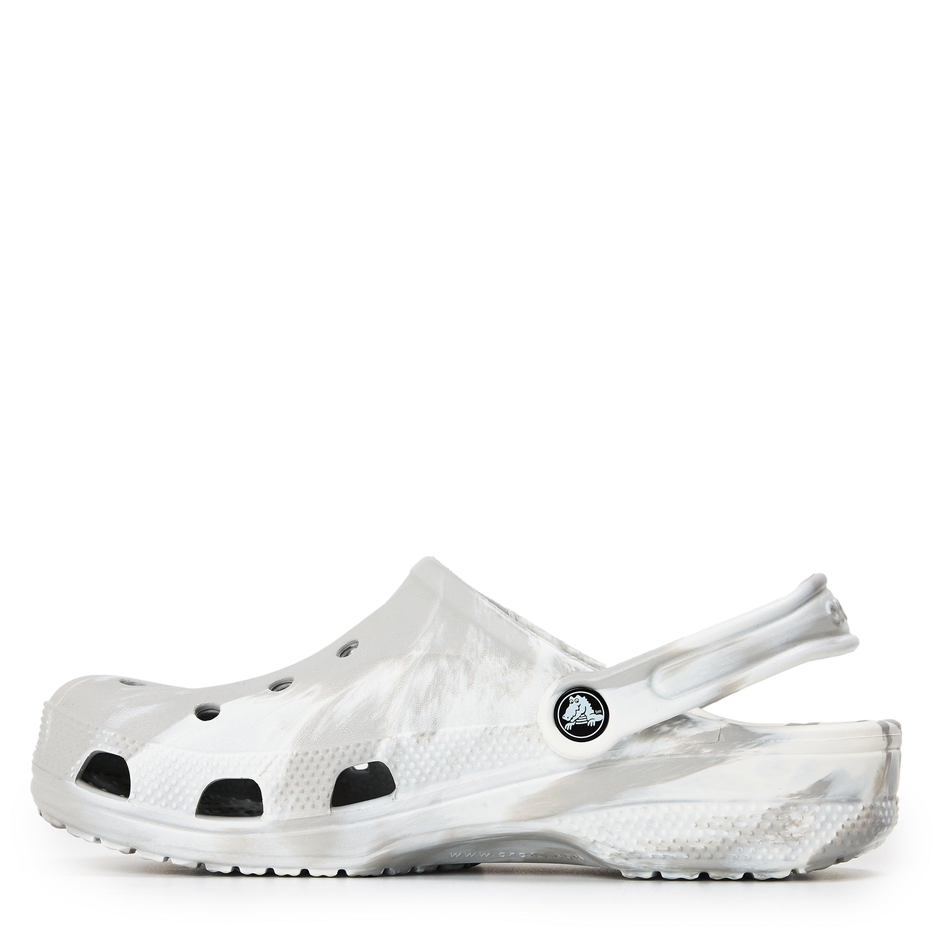 White Marble - Crocs - Baya Clog Womens - 2