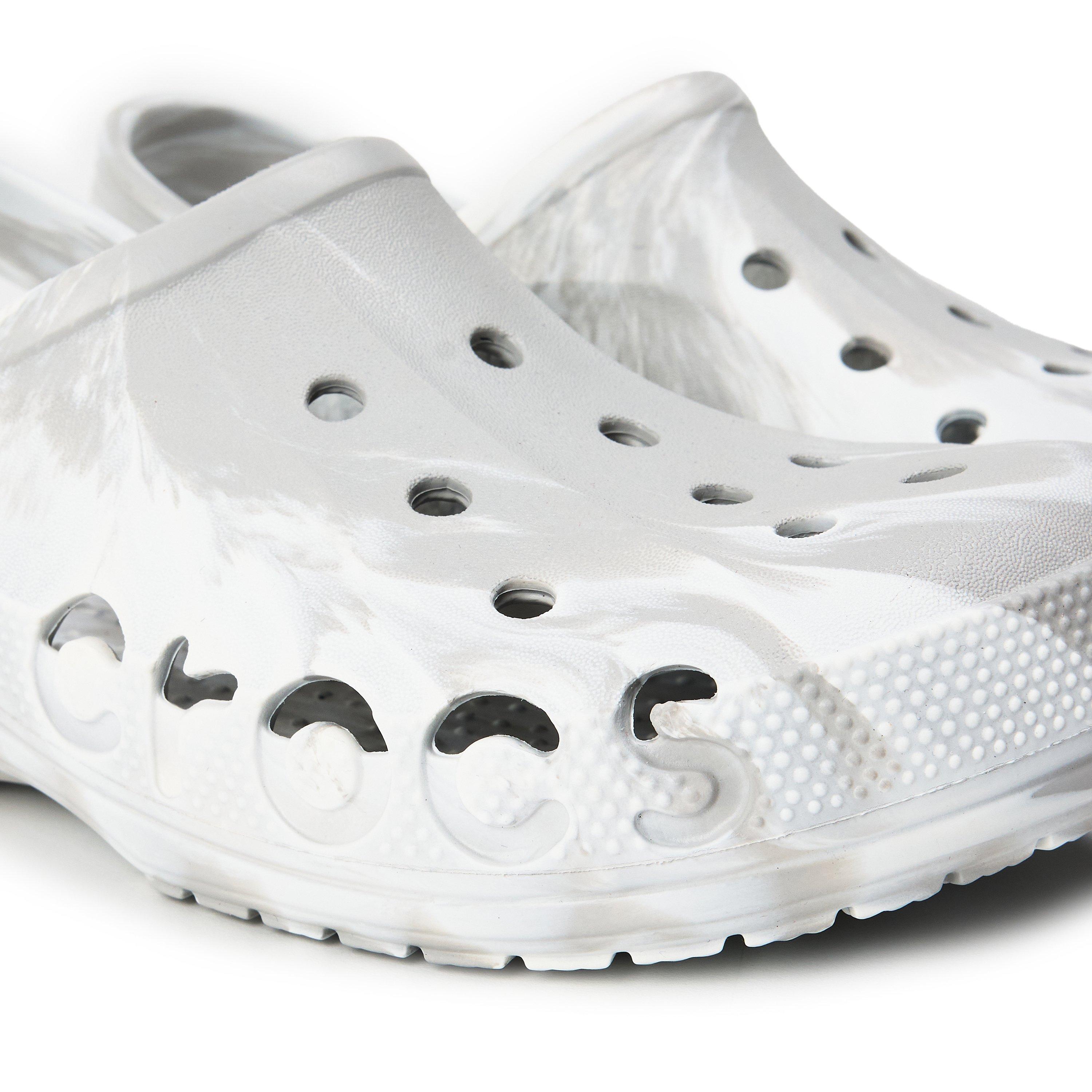 White Marble - Crocs - Baya Clog Womens - 3