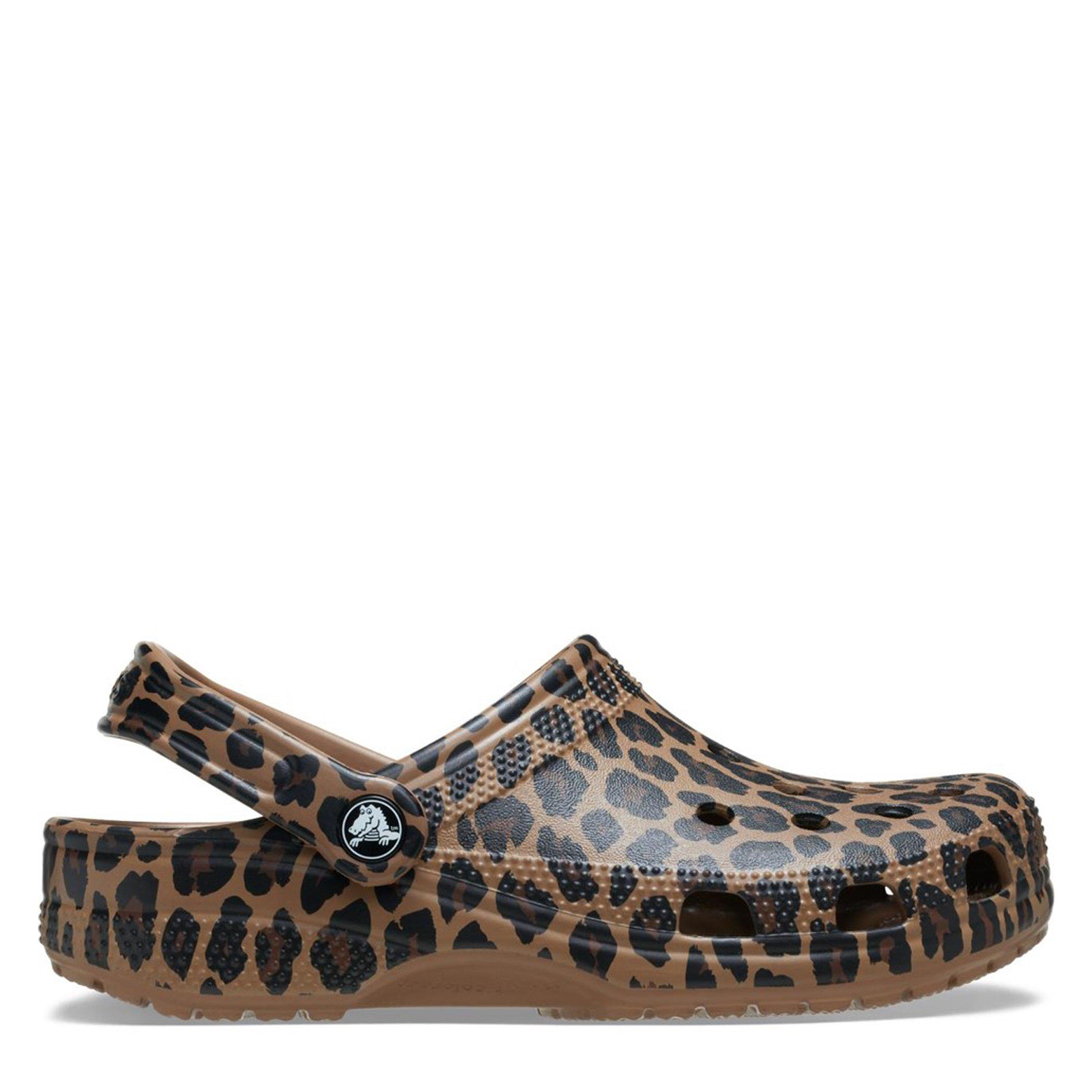 Leopard - Crocs - Womens Classic Clogs - 1