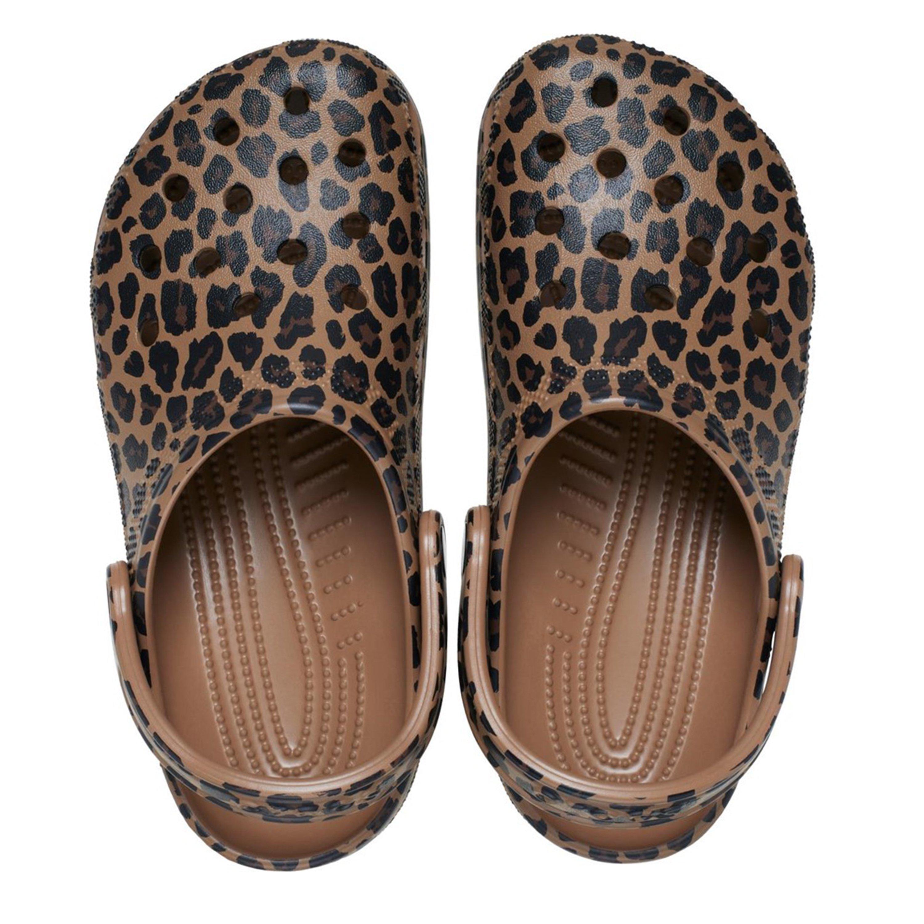 Leopard - Crocs - Womens Classic Clogs - 3