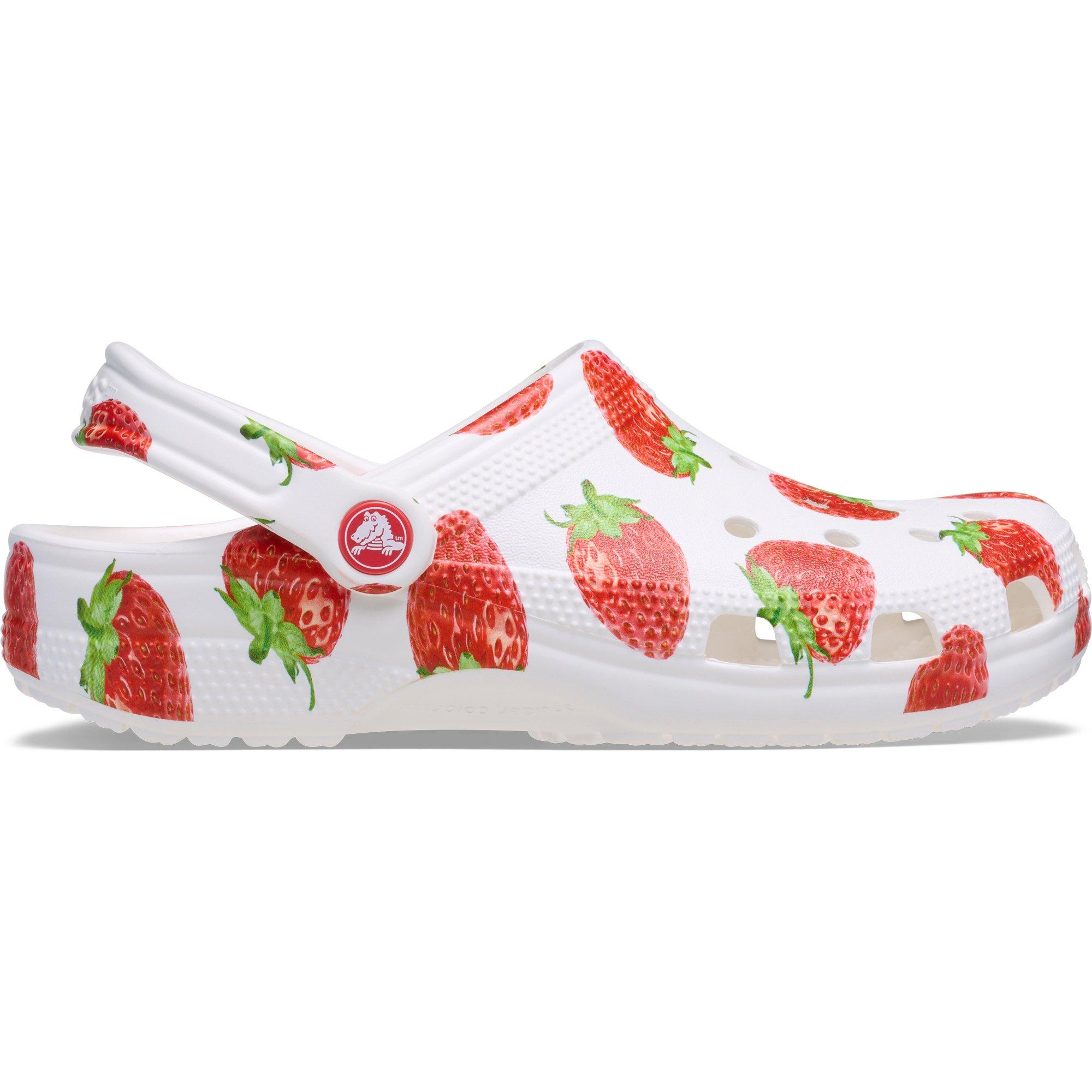 Strawberry - Crocs - Women's Classic Strawberry Clogs - 6
