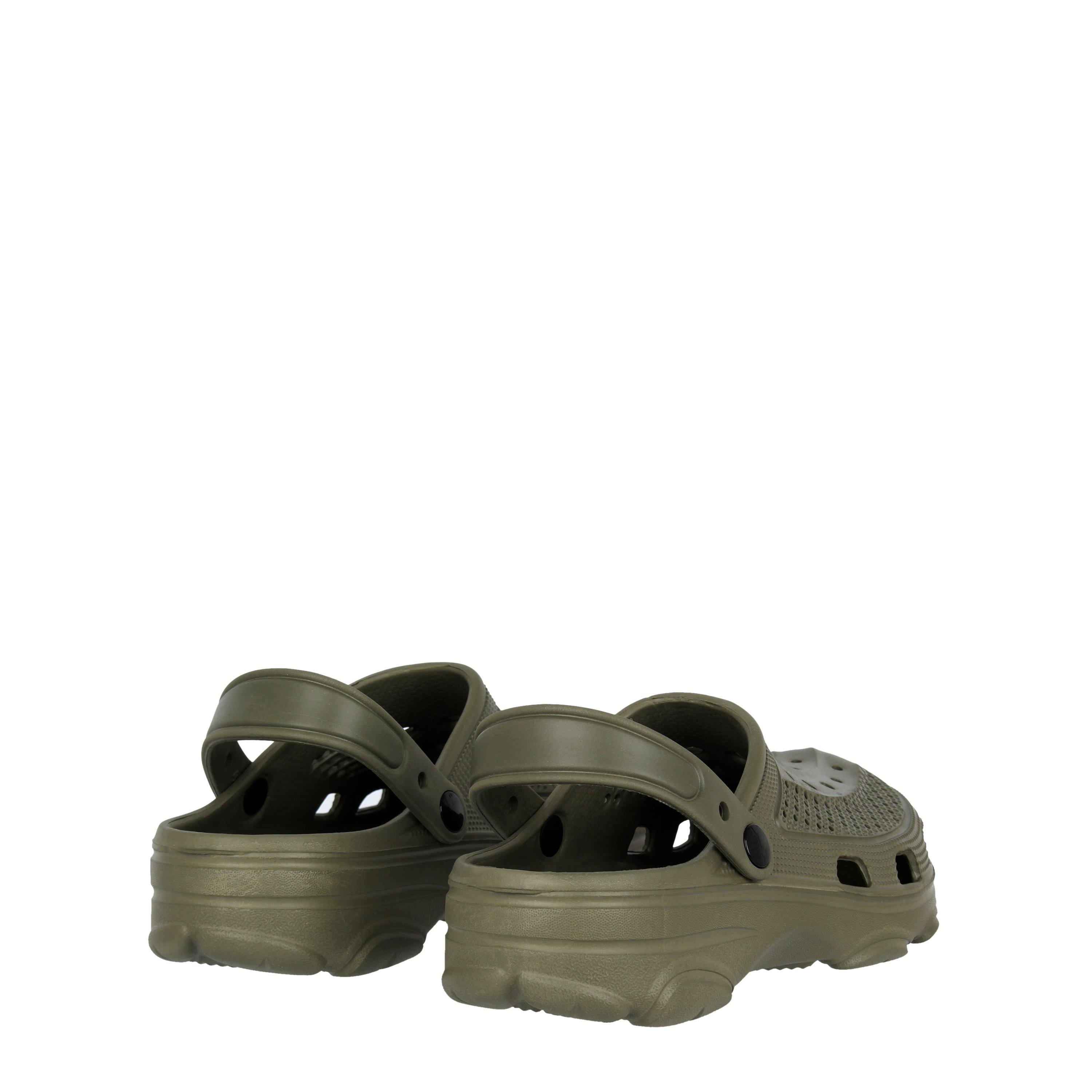 Khaki - Fabric - Fabric Cloggs Womens - 4