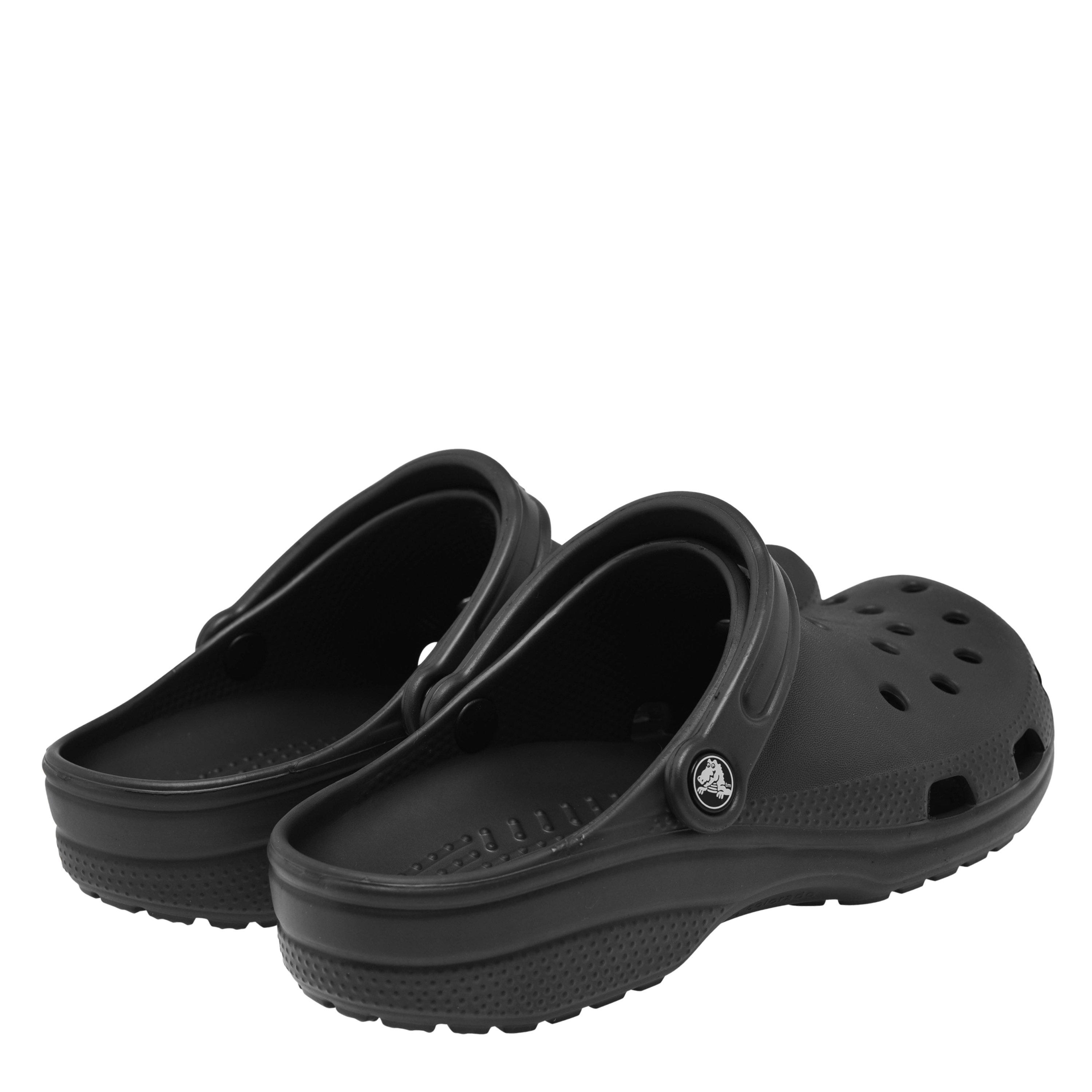 Black 001 - Crocs - Crocs Classic Cloggs Mens - 5