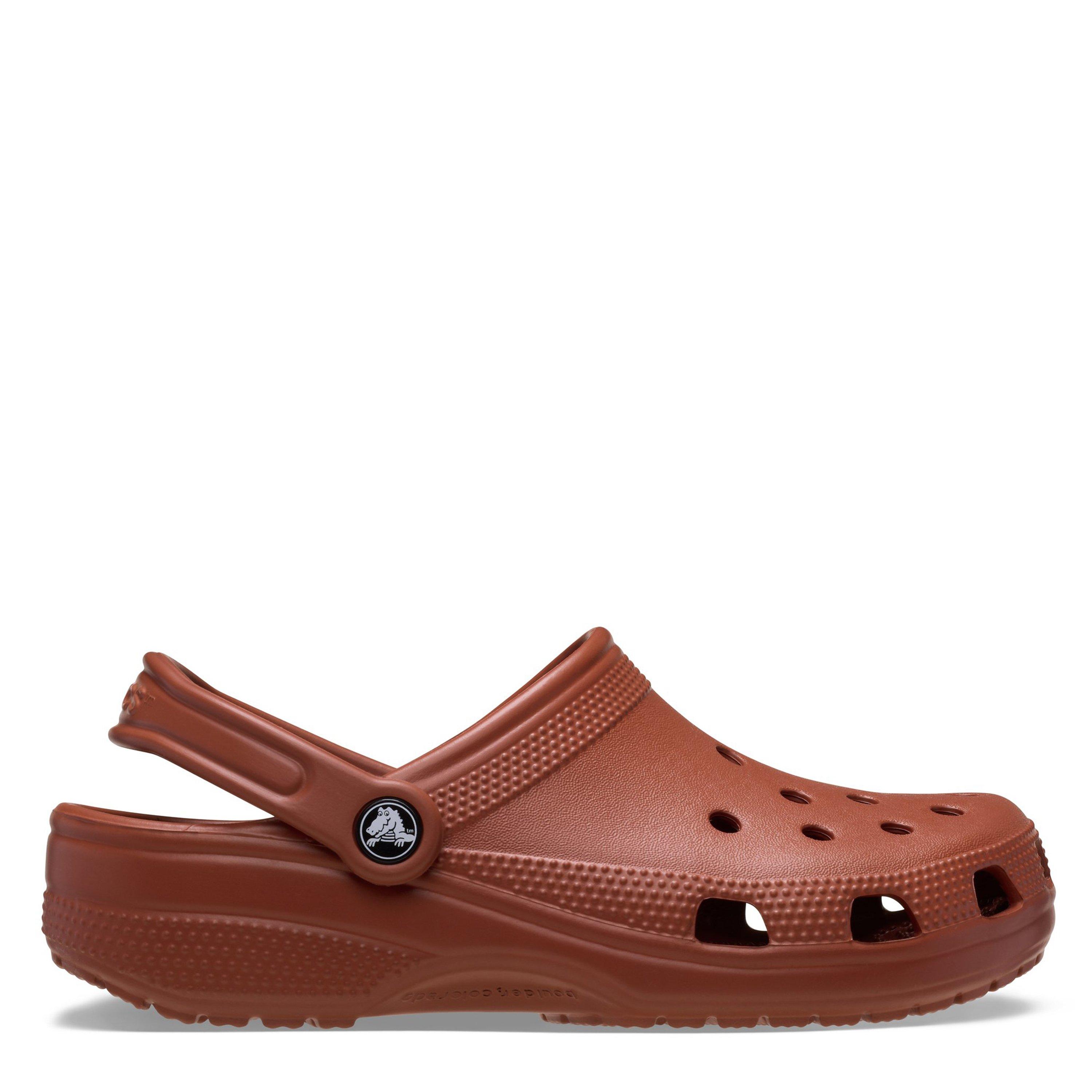 Crocs Men's Classic Cloggs - Rust - 8 (42-43)