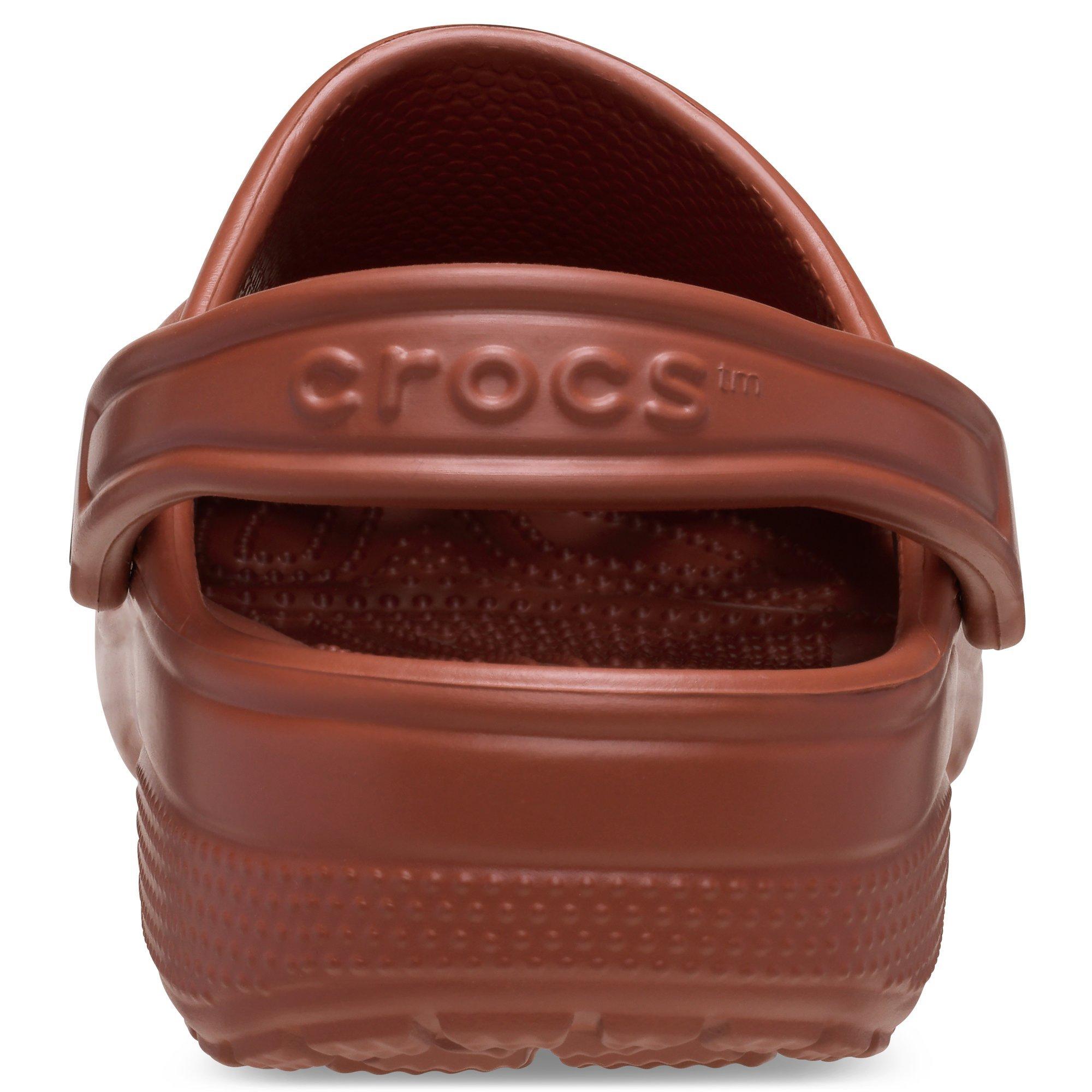 Rust - Crocs - Classic Cloggs Mens - 7