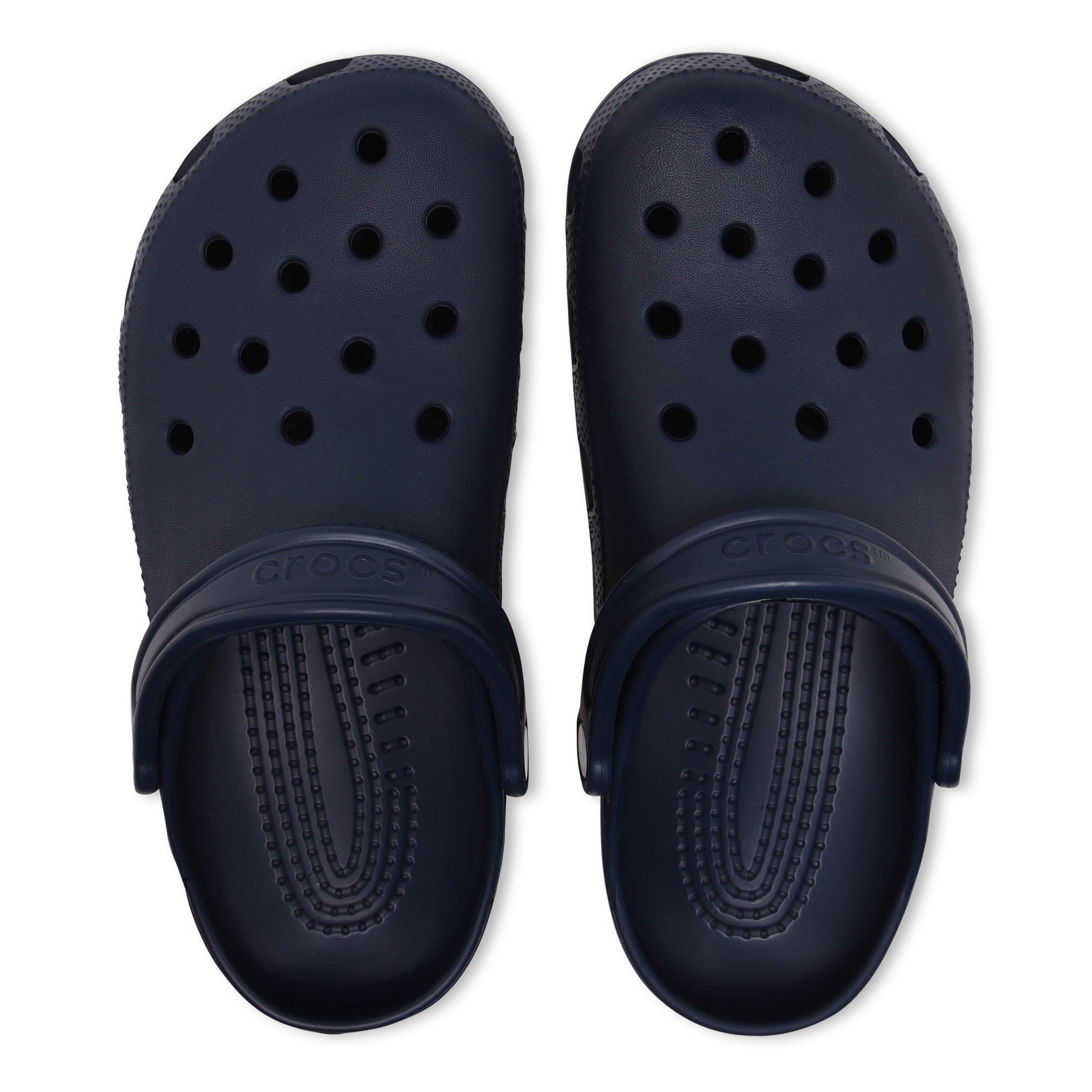 Navy 410 - Crocs - Classic Cloggs Mens - 6