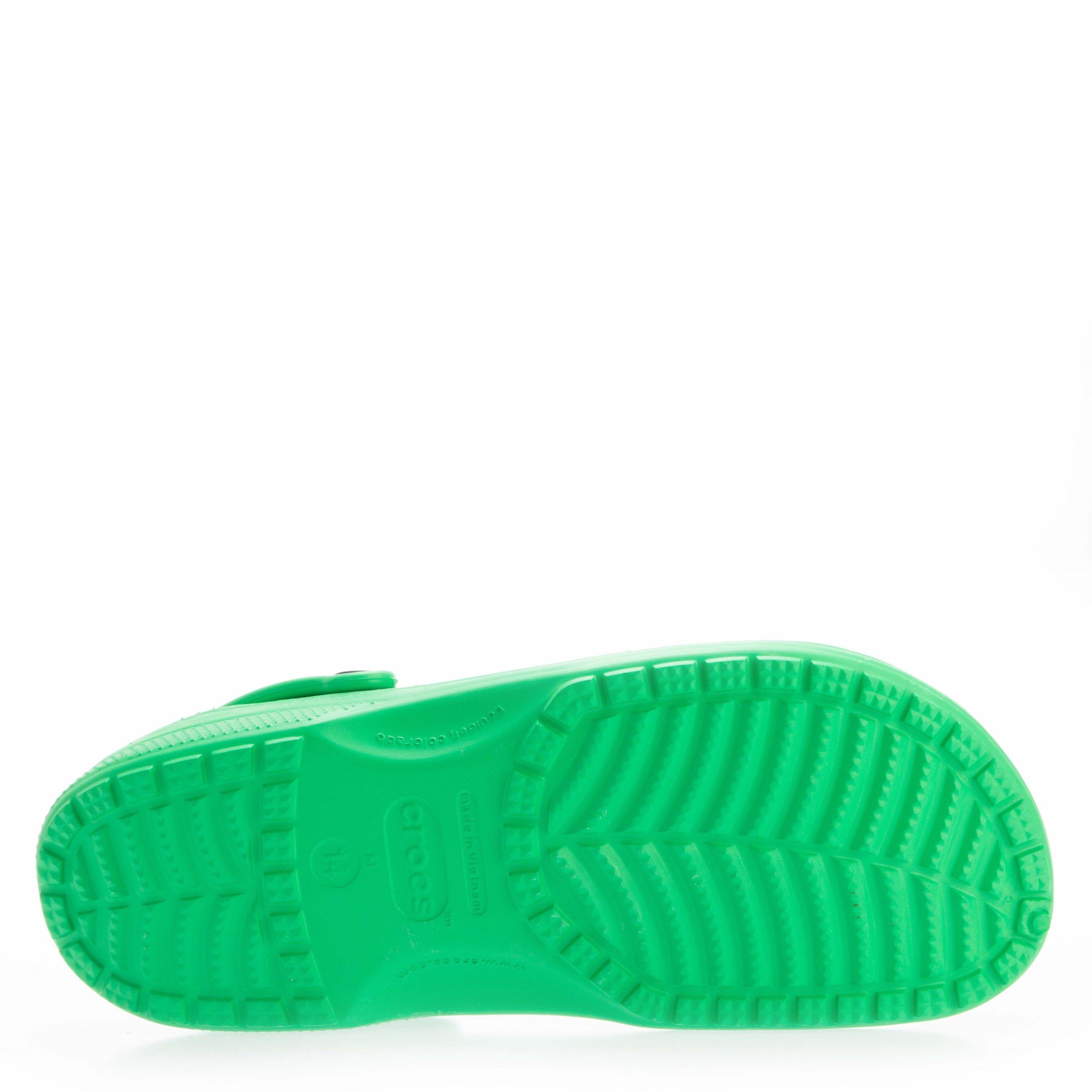 Grass Green - Crocs - Classic Cloggs Mens - 6