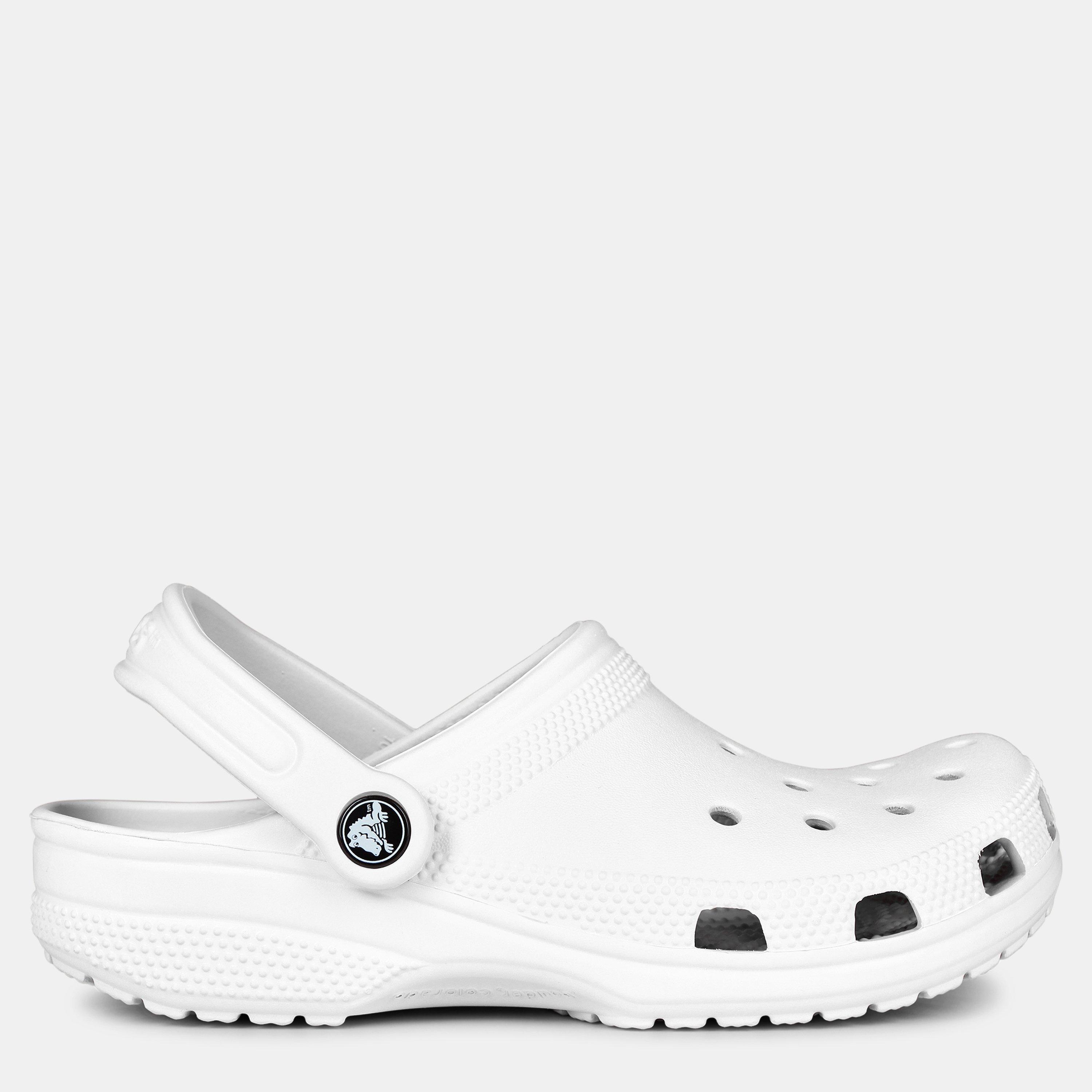 Crocs Women's Classic Clog - White 100 - 8 (41-42)
