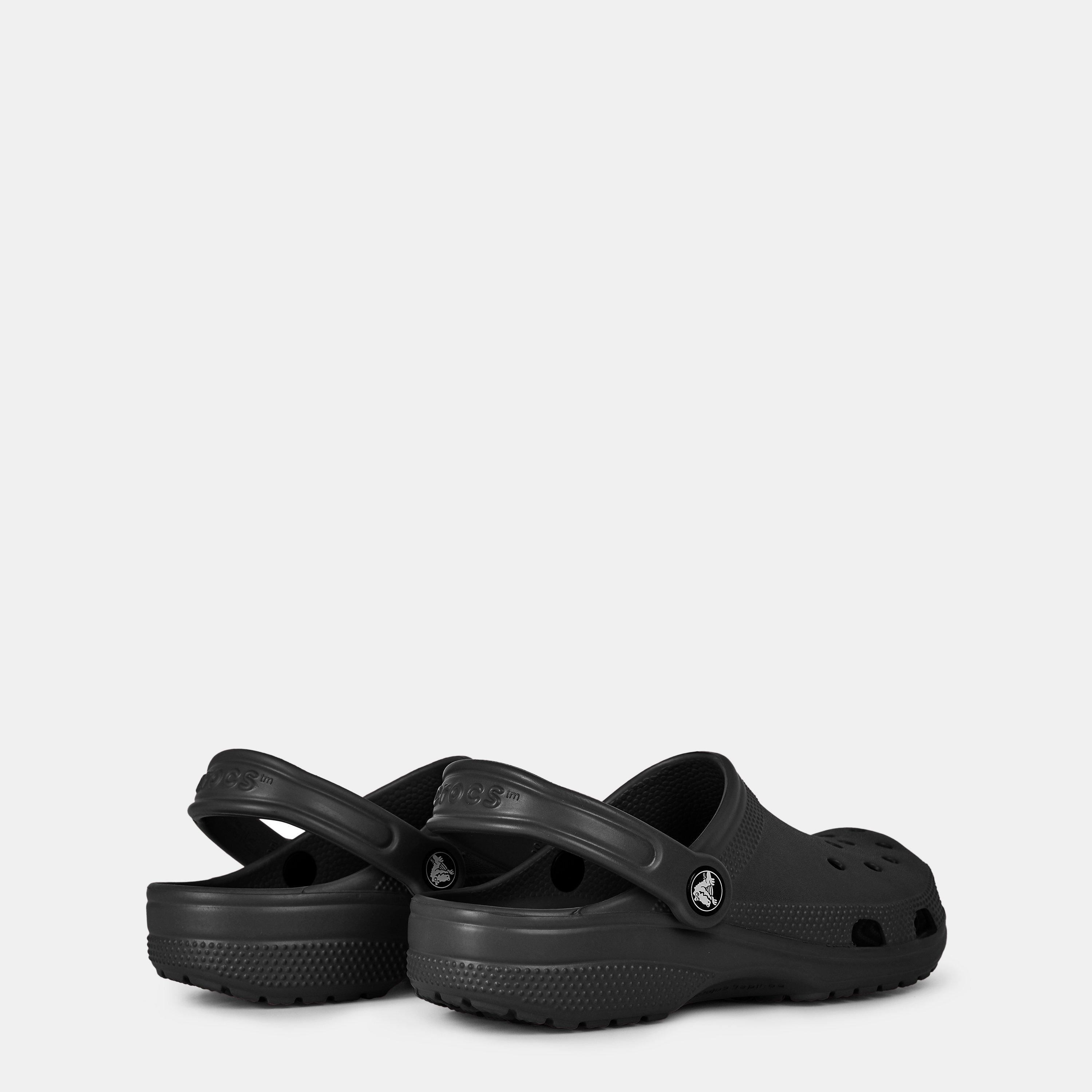 Black 001 - Crocs - Crocs Classic Clog Womens - 5