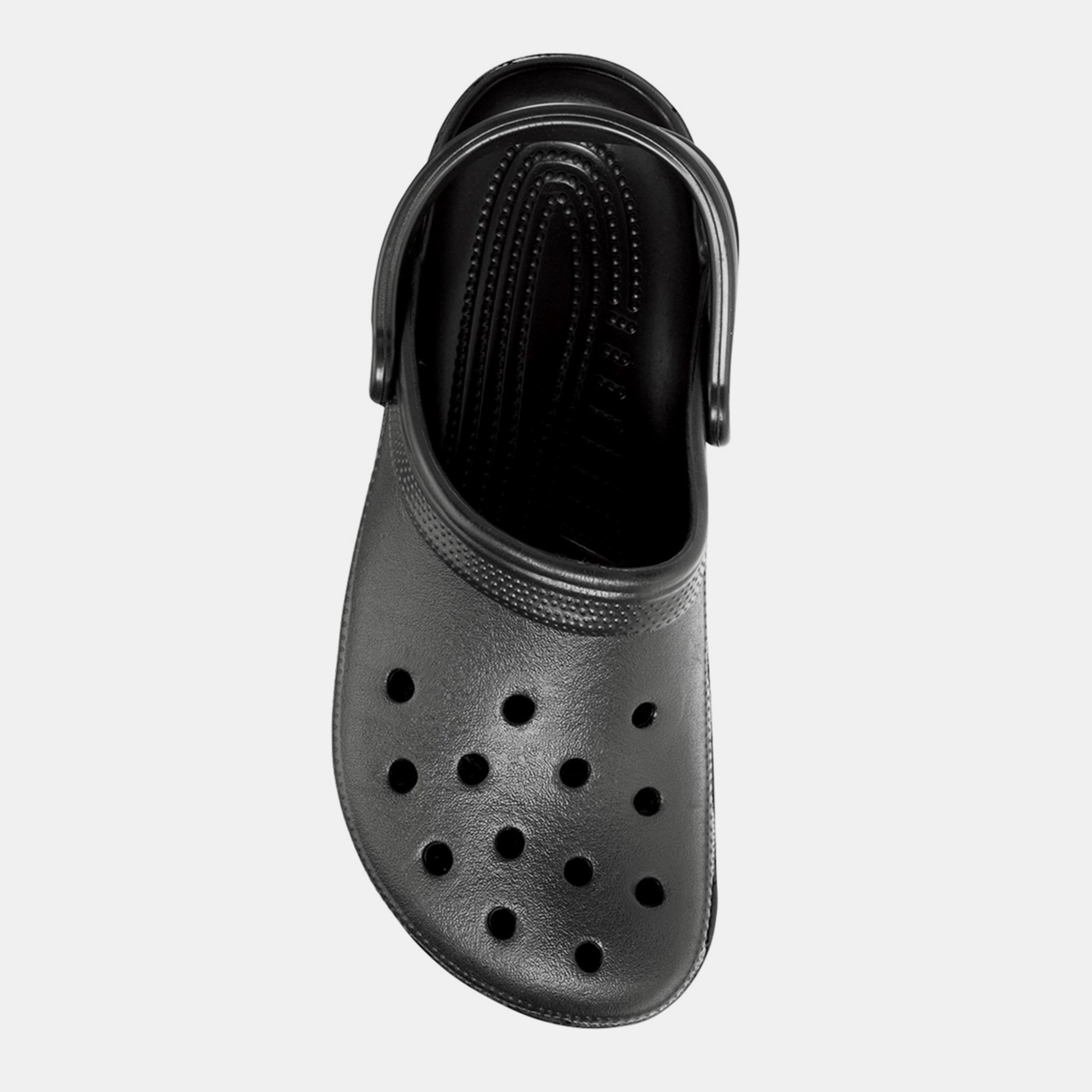 Black 001 - Crocs - Crocs Classic Clog Womens - 7