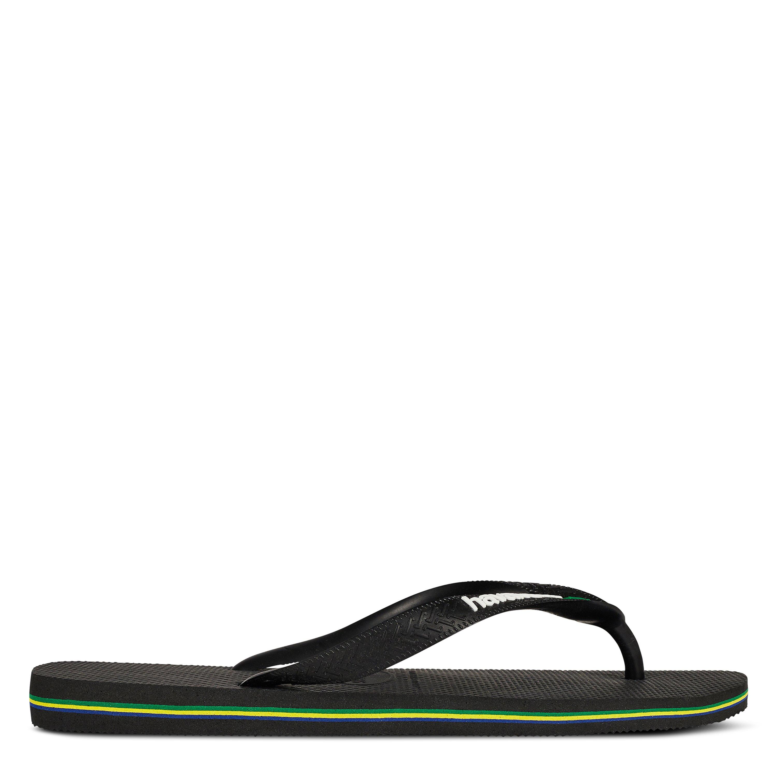 BLACK/BLACK - Havaianas - HAV. BRASIL LOGO BLACK/BLACK 41/42 - 1