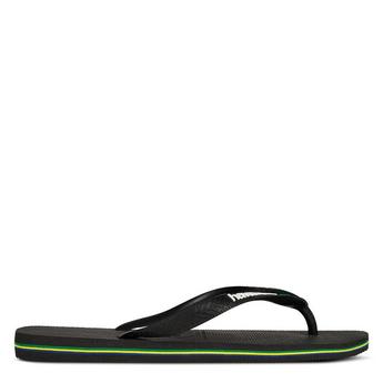 Havaianas HAV. BRASIL LOGO BLACK/BLACK 41/42