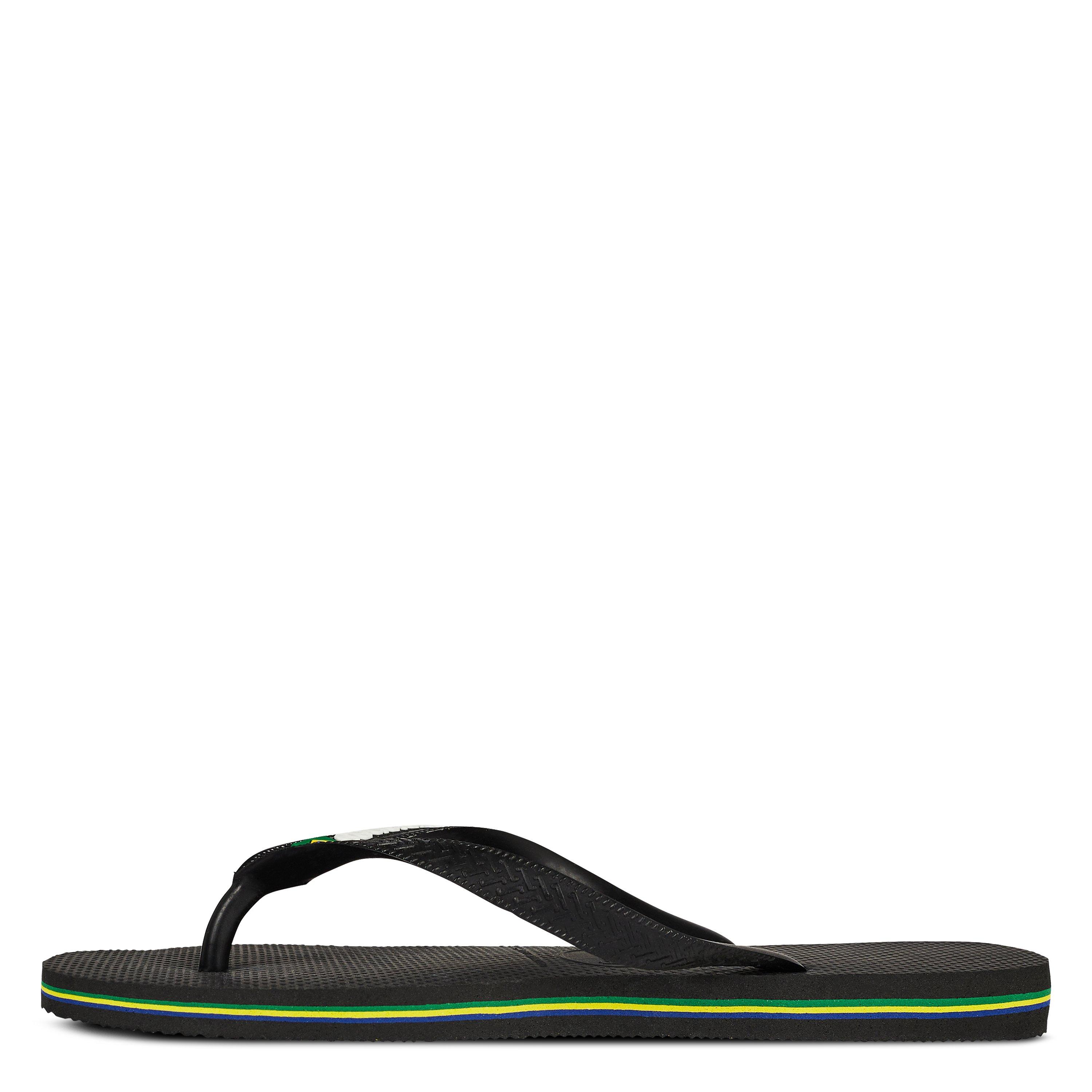 BLACK/BLACK - Havaianas - HAV. BRASIL LOGO BLACK/BLACK 41/42 - 2