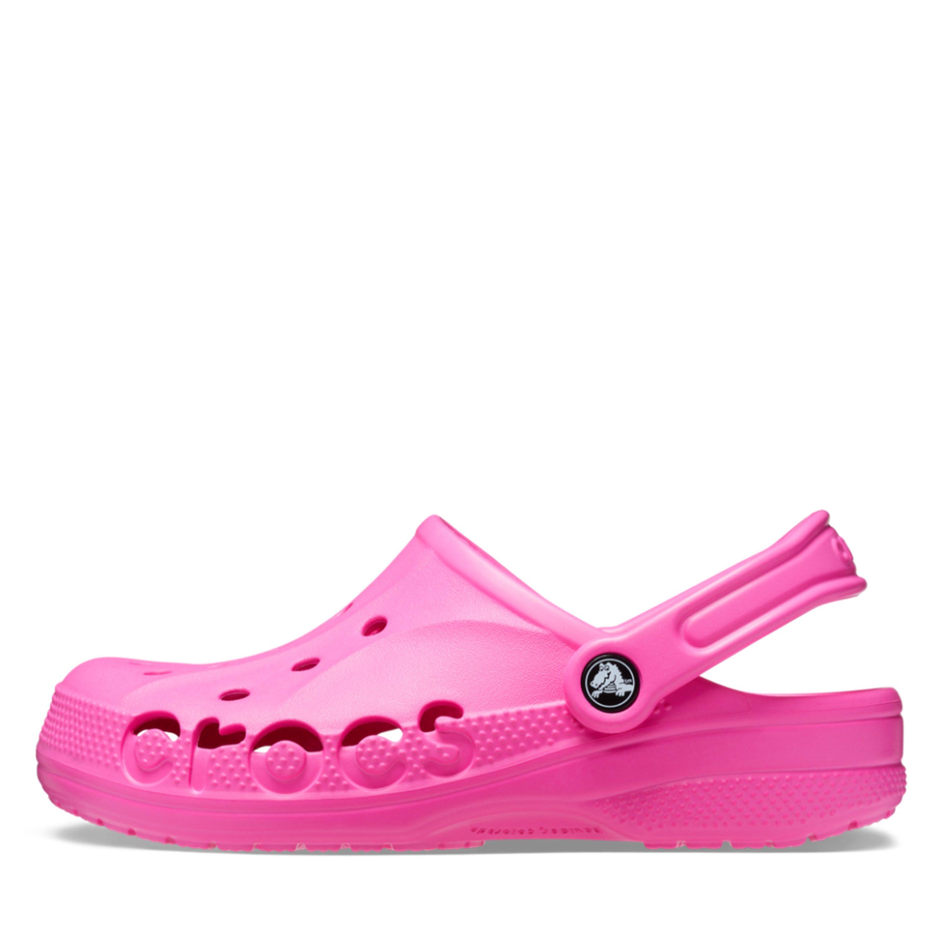 Electric Pink - Crocs - Baya Clogs Womens - 2