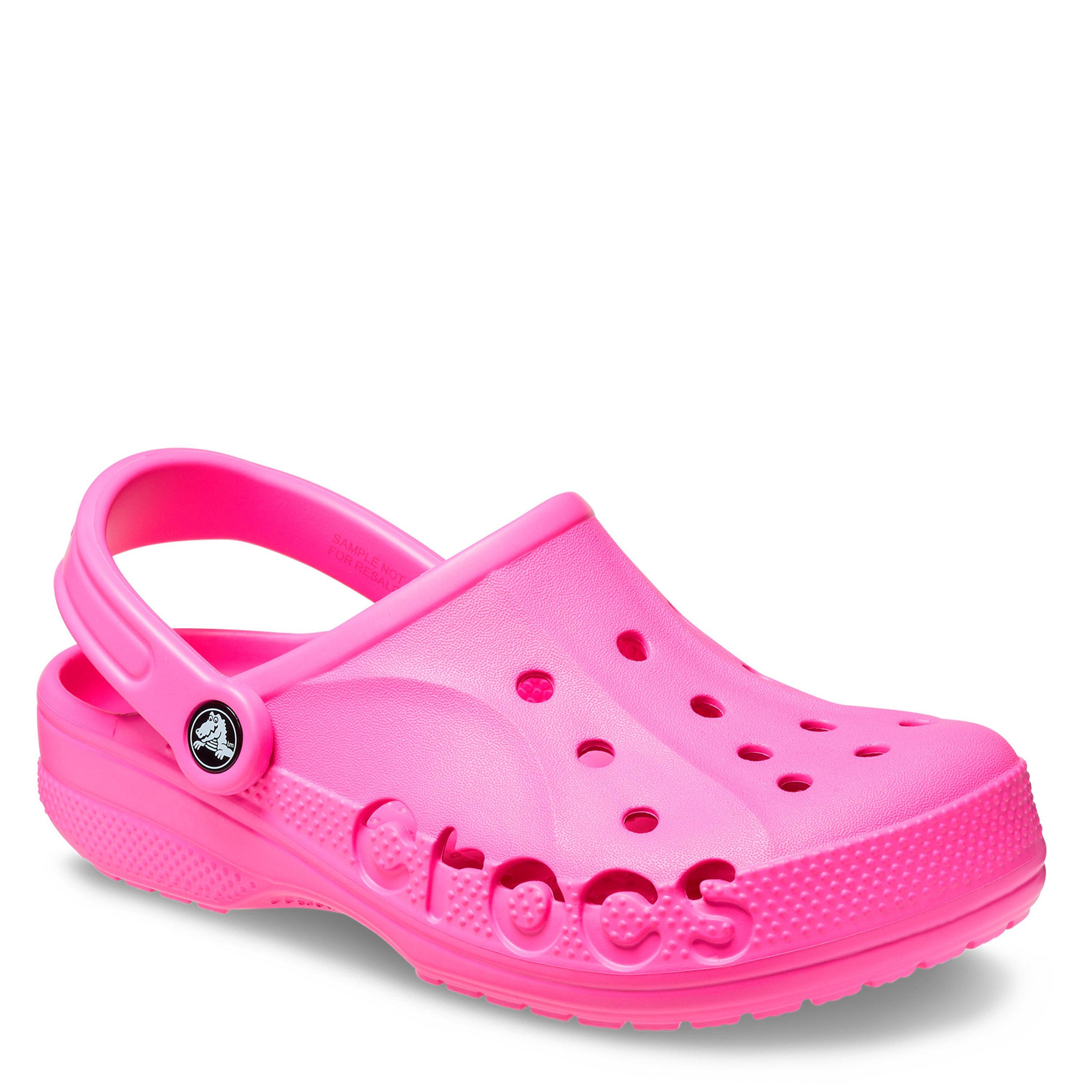 Electric Pink - Crocs - Baya Clogs Womens - 3