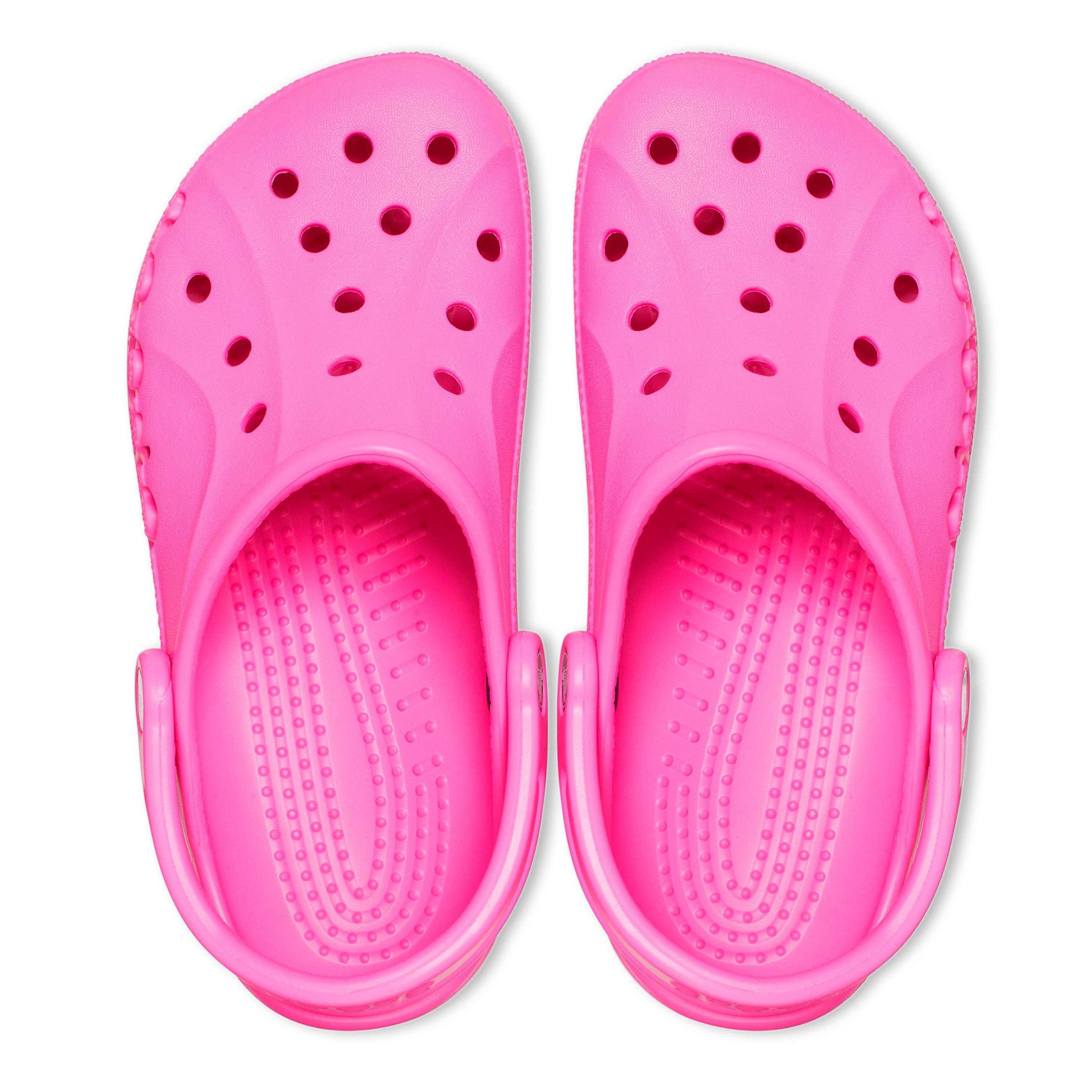 Electric Pink - Crocs - Baya Clogs Womens - 4