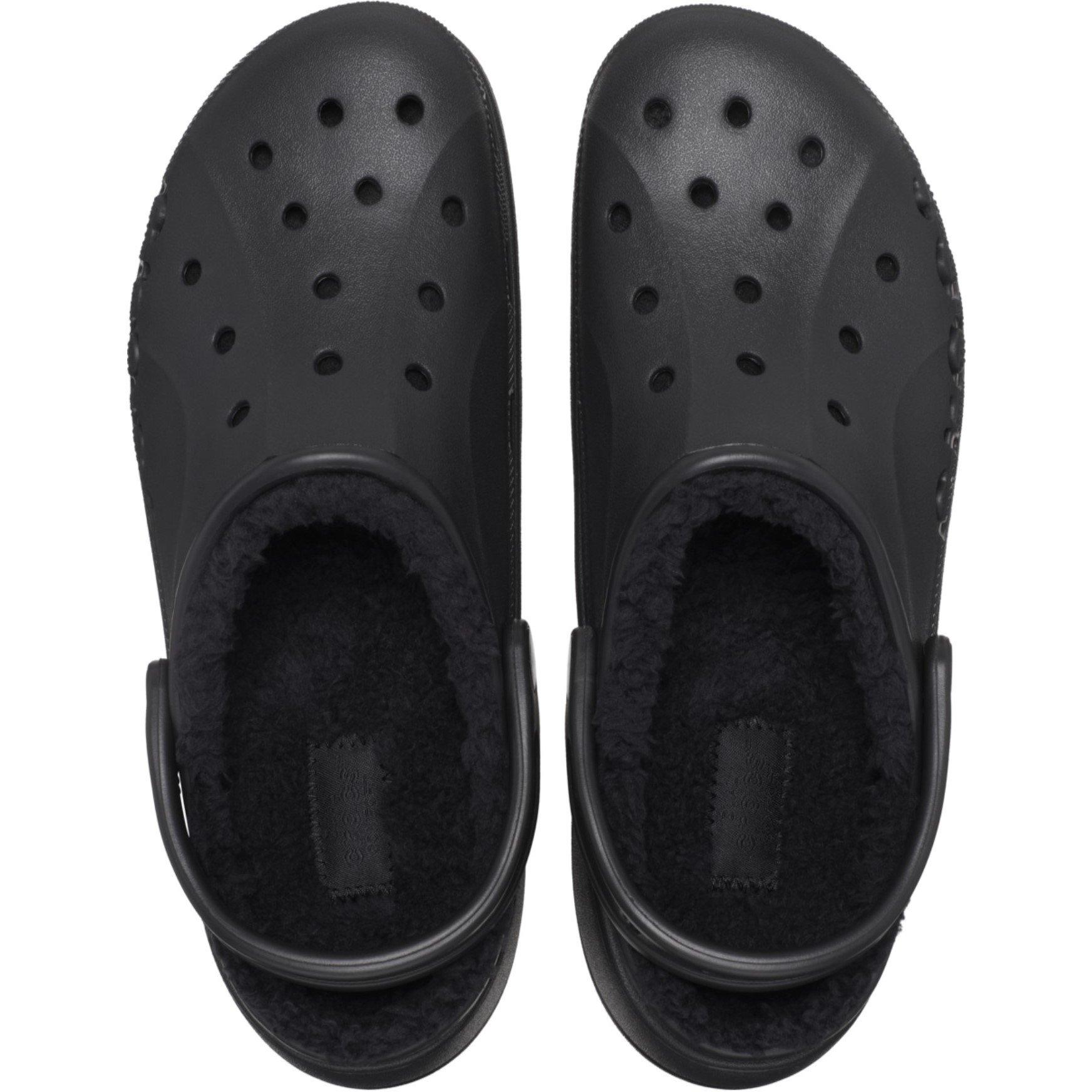 Zwart - Crocs - Classic Lined Platform Clogs Womens - 4