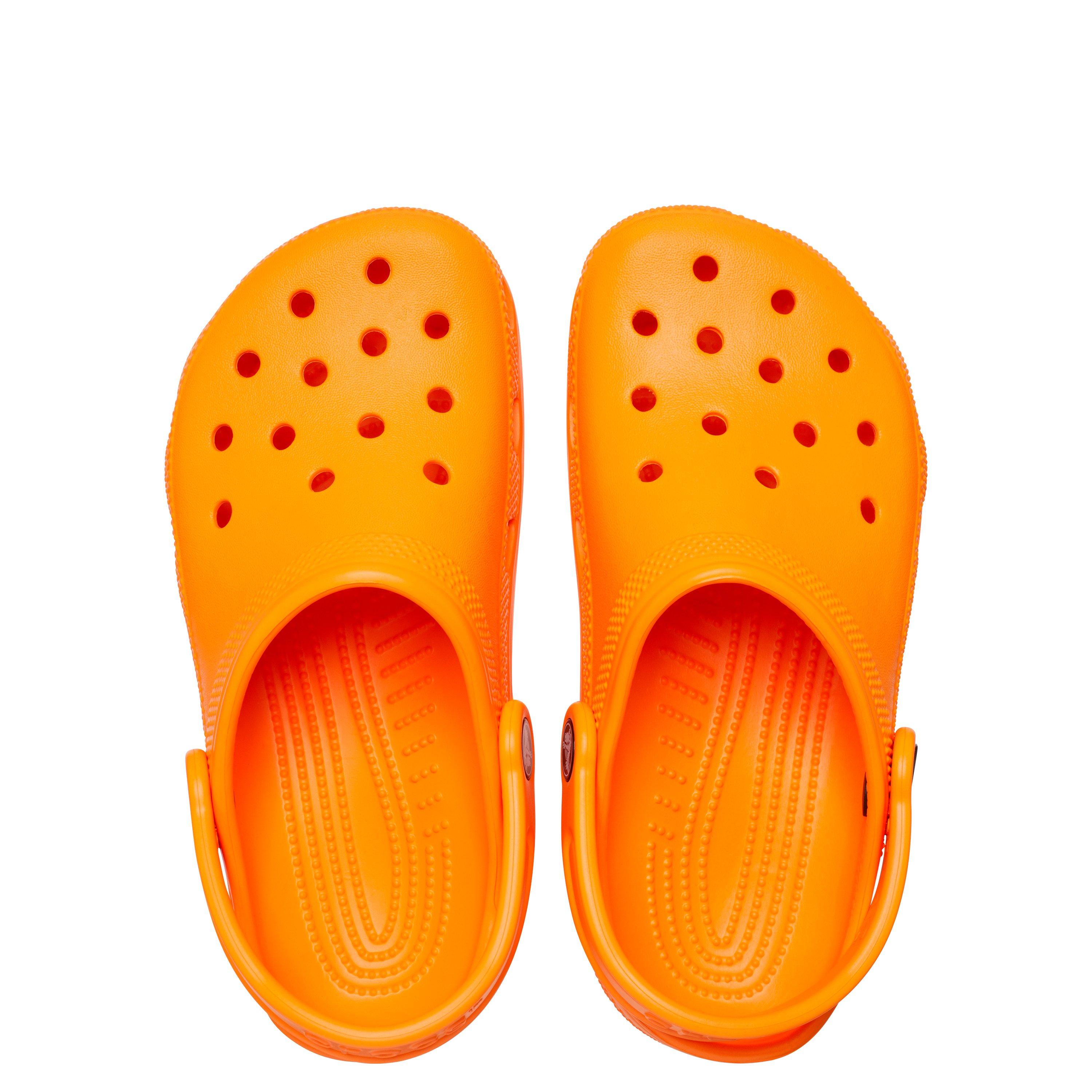 Oranje Zing - Crocs - Classic Clogs Womens - 7
