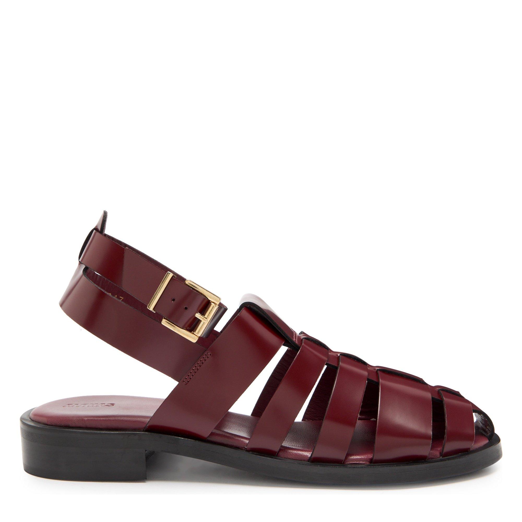 BURGUNDY - Alohas - Perry Fisherman Sandal