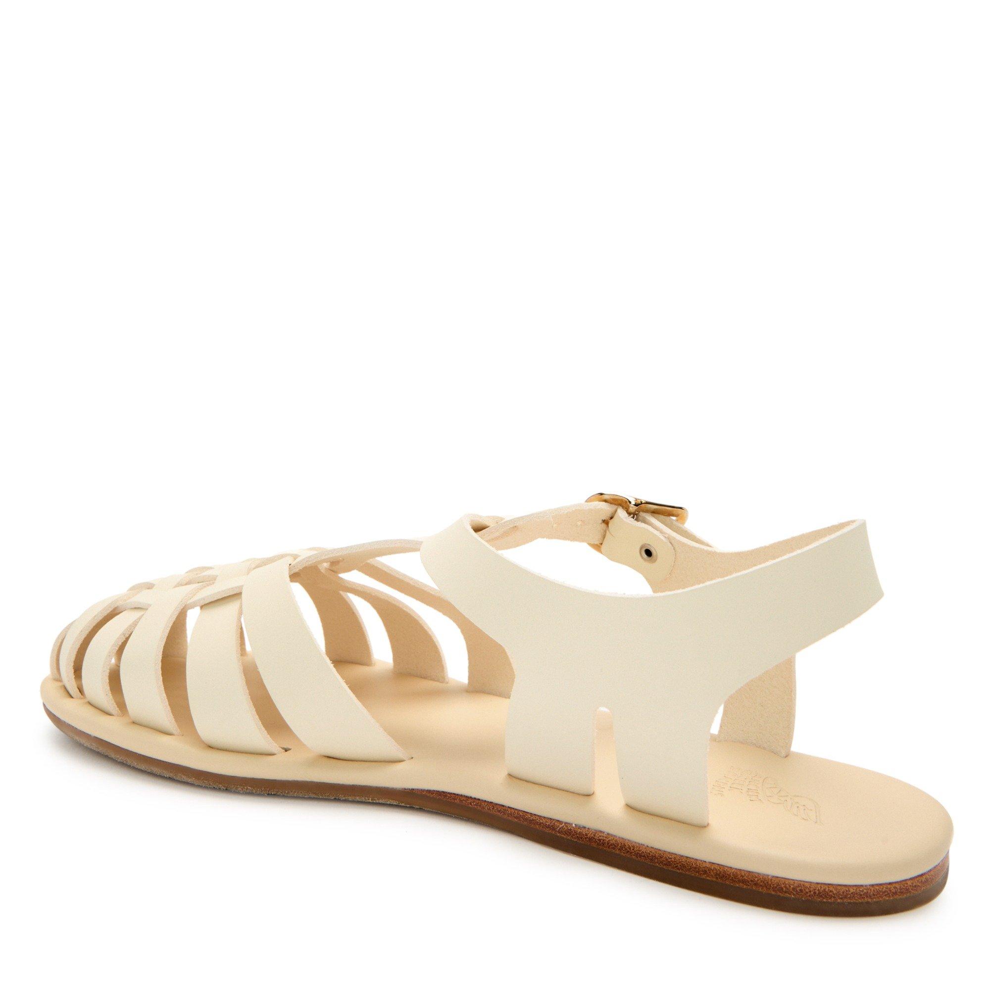 OFF WHITE - Ancient Greek Sandals - KARINA FISHERMAN SANDAL - 2