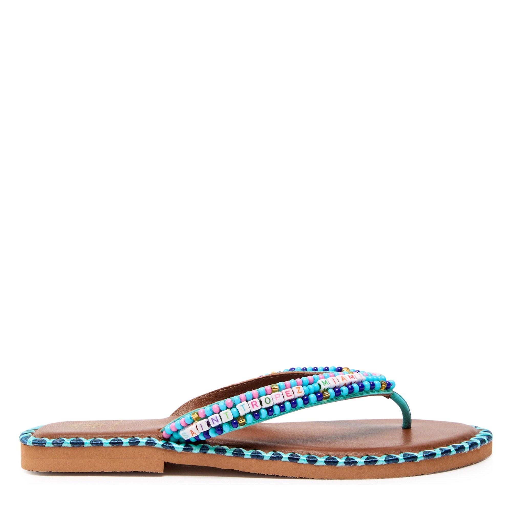 BLUE AND OTHER - De Siena - SH RESORT MULTICOLOR FLIPFLOP