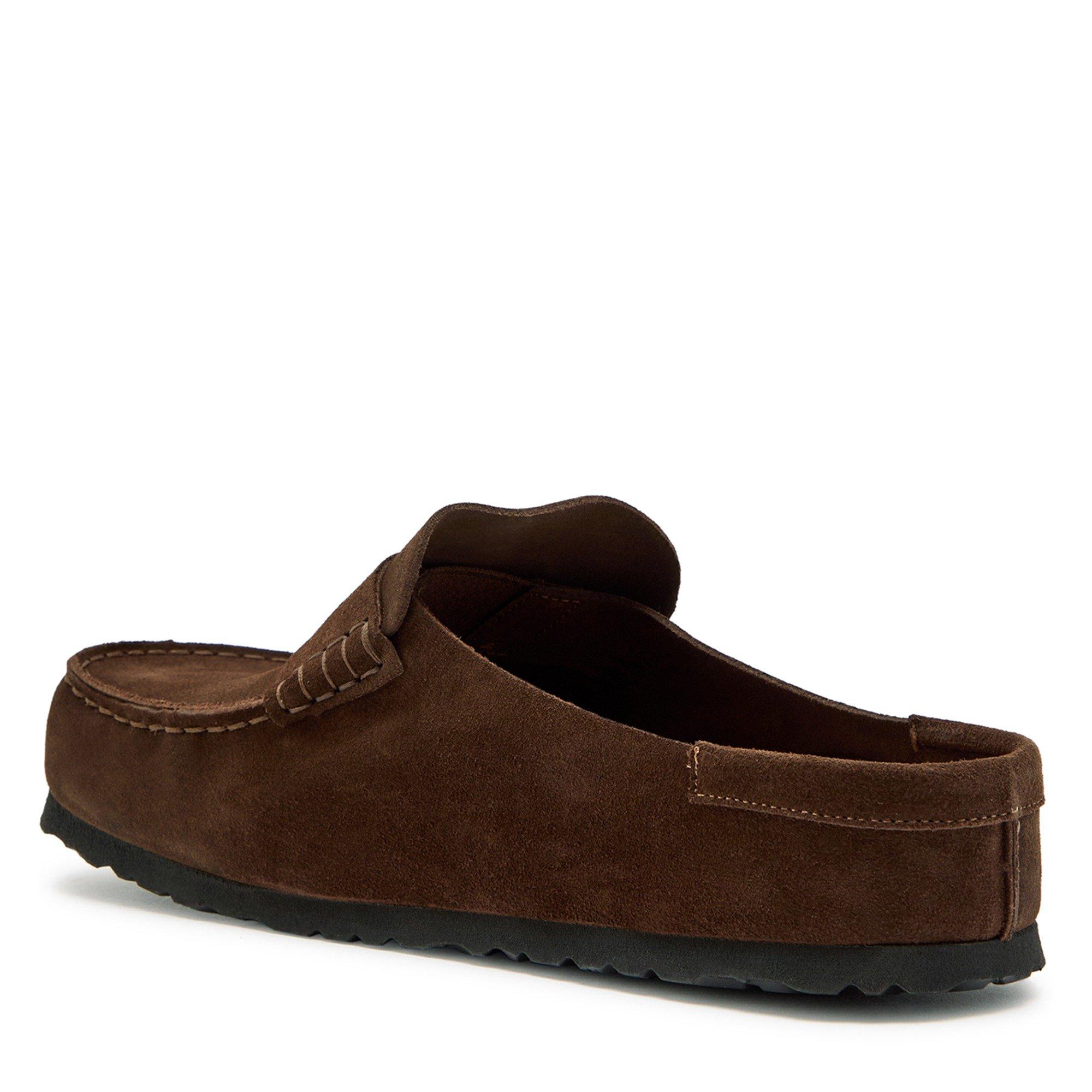 BROWN - Birkenstock - Men's Naples Wrapped Suede Loafers - 2