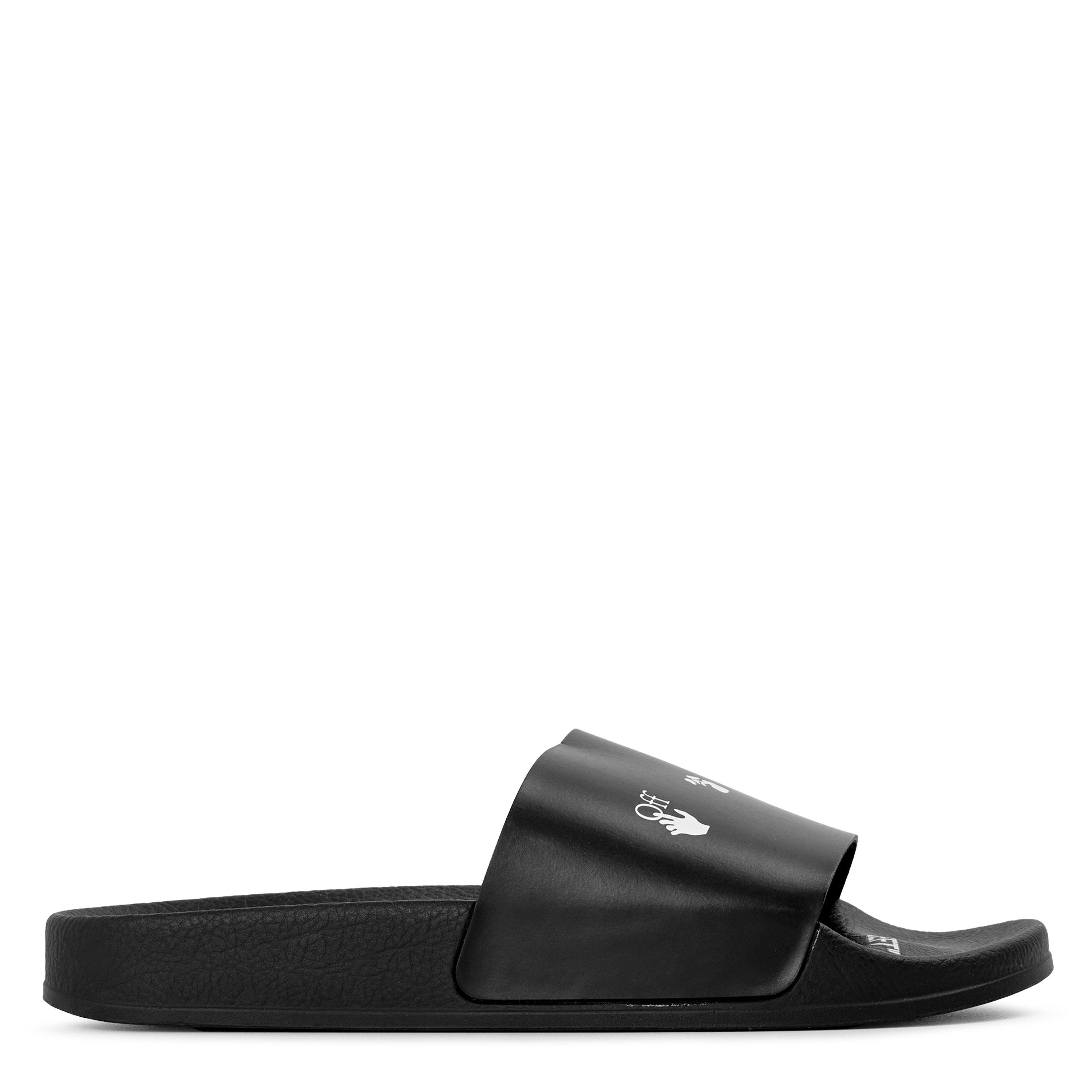 BLACK AND WHITE - Off White - SWIMMING MAN SLIDE - 1