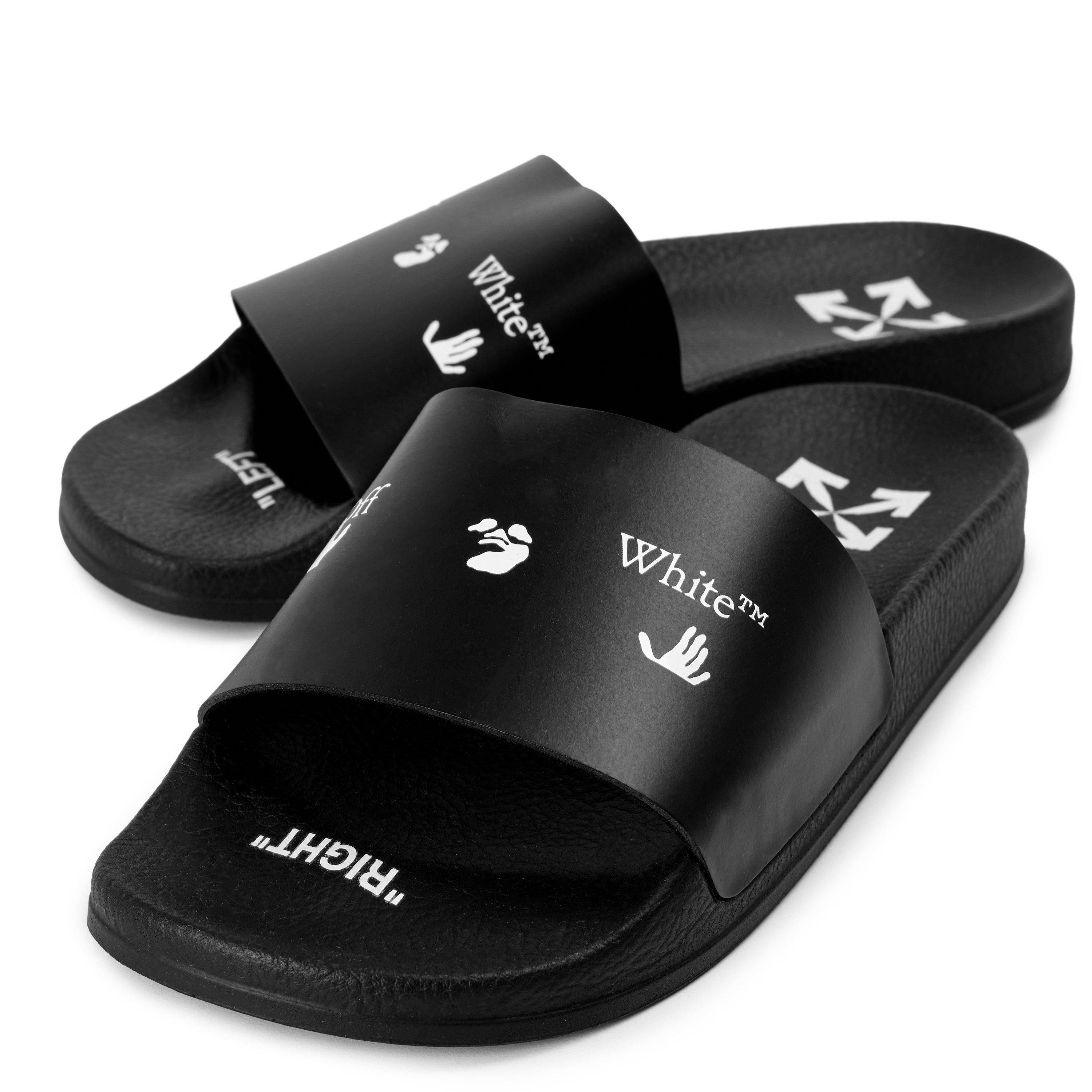 BLACK AND WHITE - Off White - SWIMMING MAN SLIDE - 3