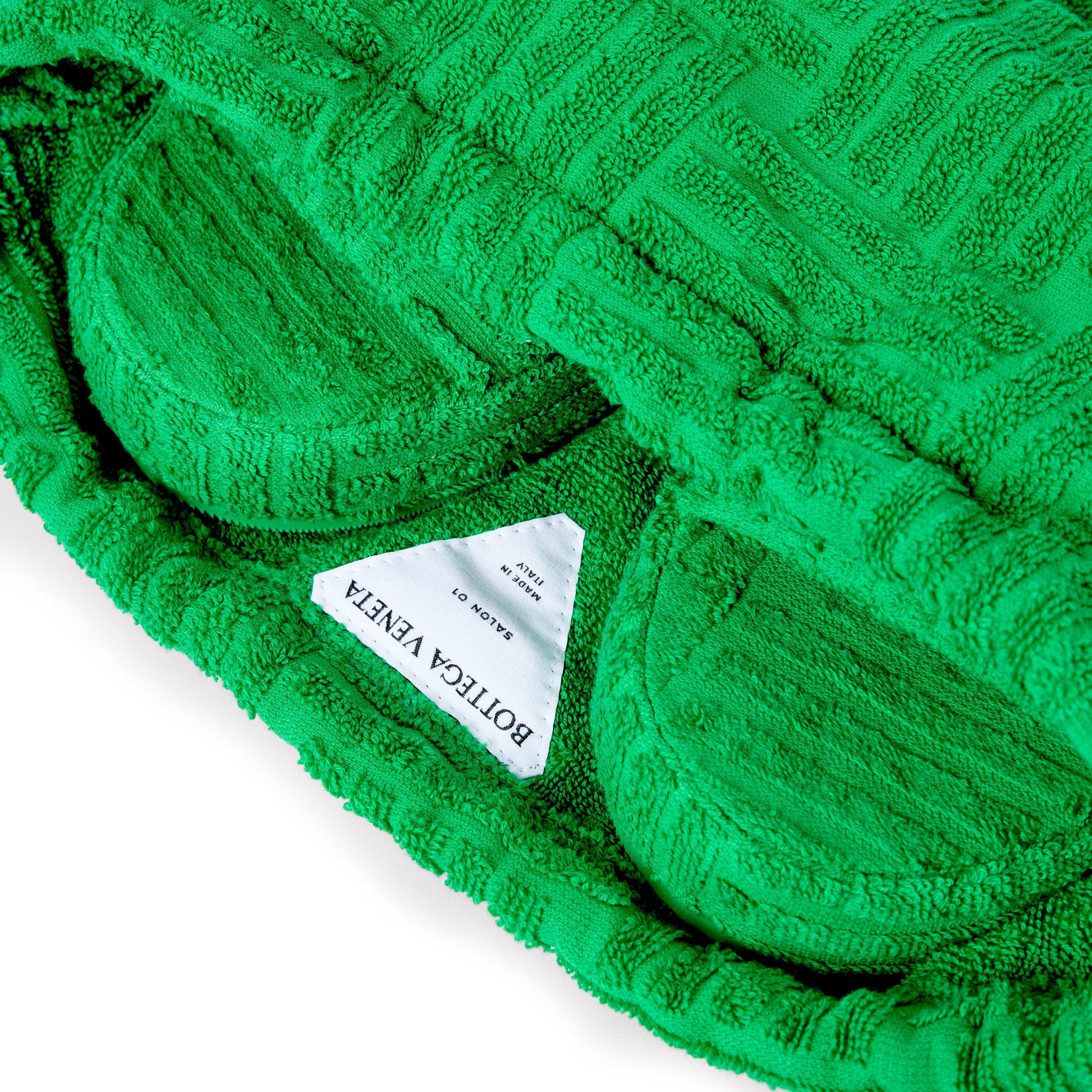 GREEN - Bottega Veneta - RESORT TERRY TOWEL SLIDE - 3