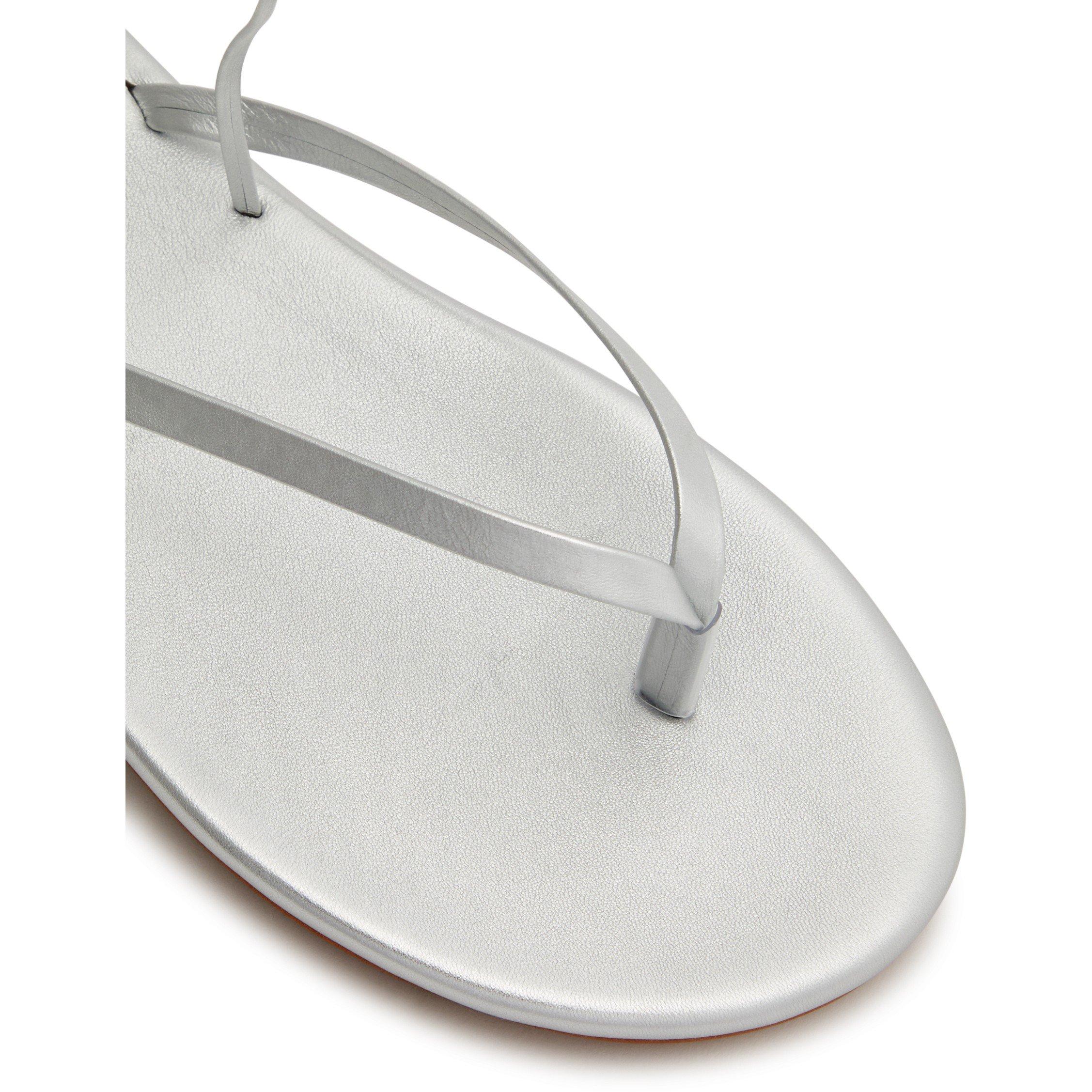 SILVER - Ancient Greek Sandals - SAHARA FLIP FLOP - 5