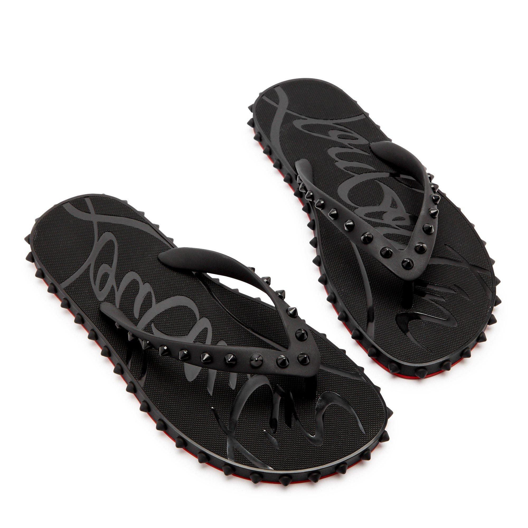 BLACK - Christian Louboutin - SUPER LOUBI FLIP DONNA - 4