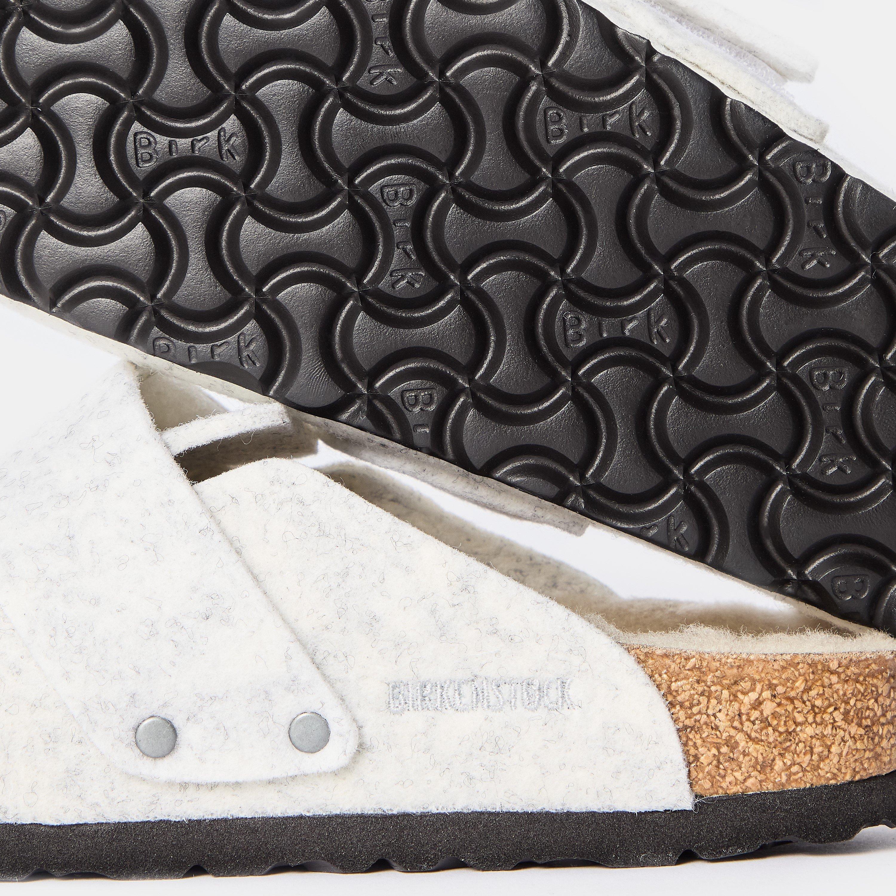 Oyster - Birkenstock - Women's Loma Shearling Clogs - 3