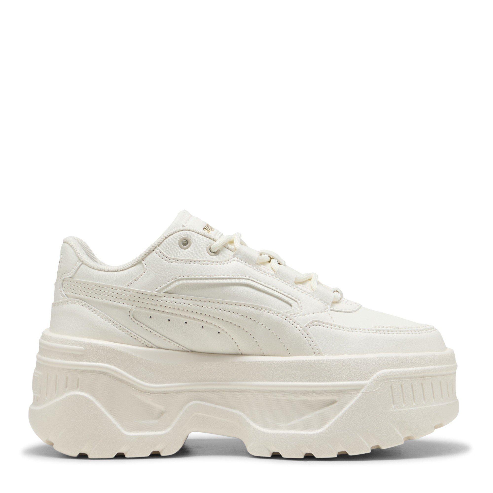 Frosted Ivory G - Puma - Women's Karmen X-Tra Platform Trainers - 4