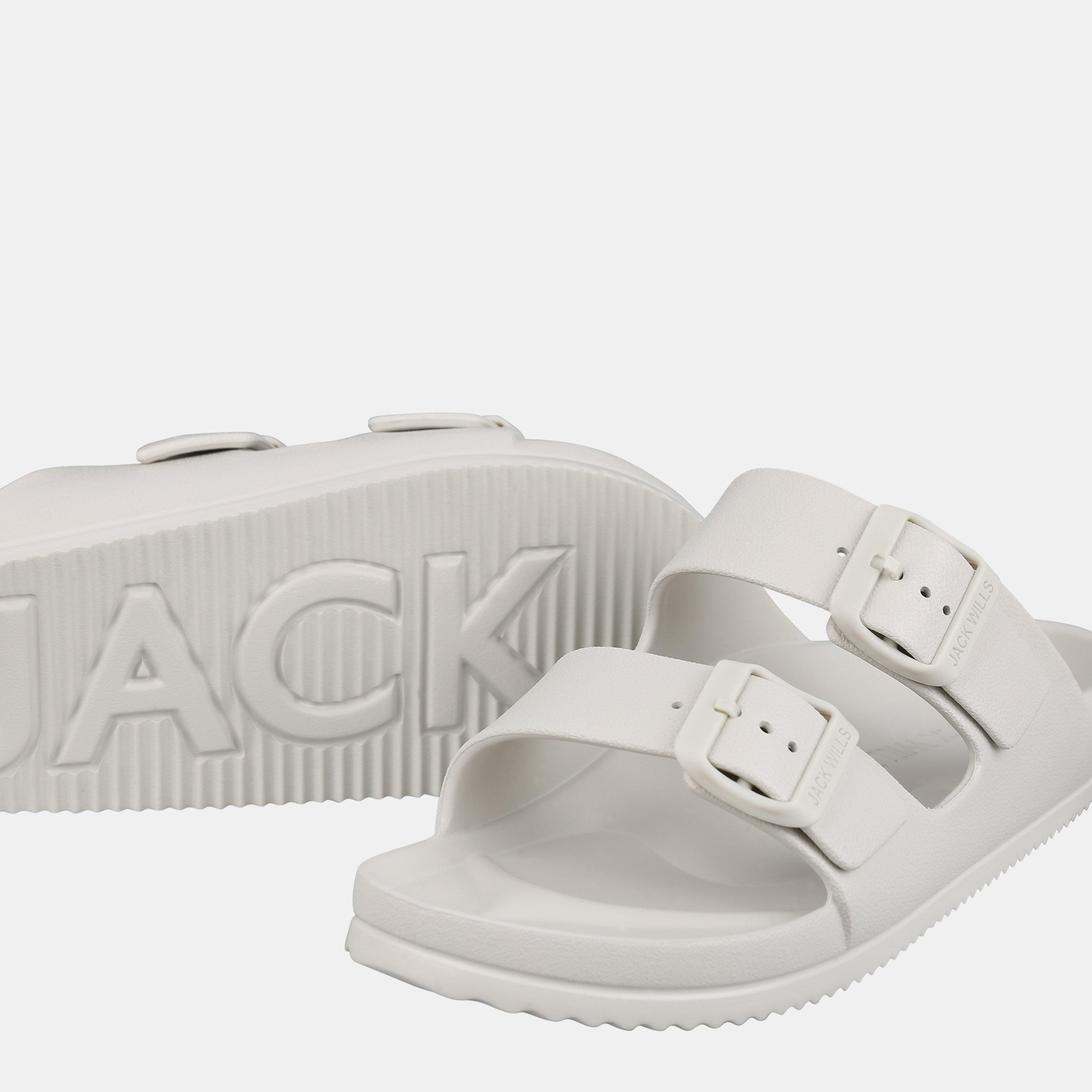 Onyx White - Jack Wills - Two Strap Sandals Womens - 3