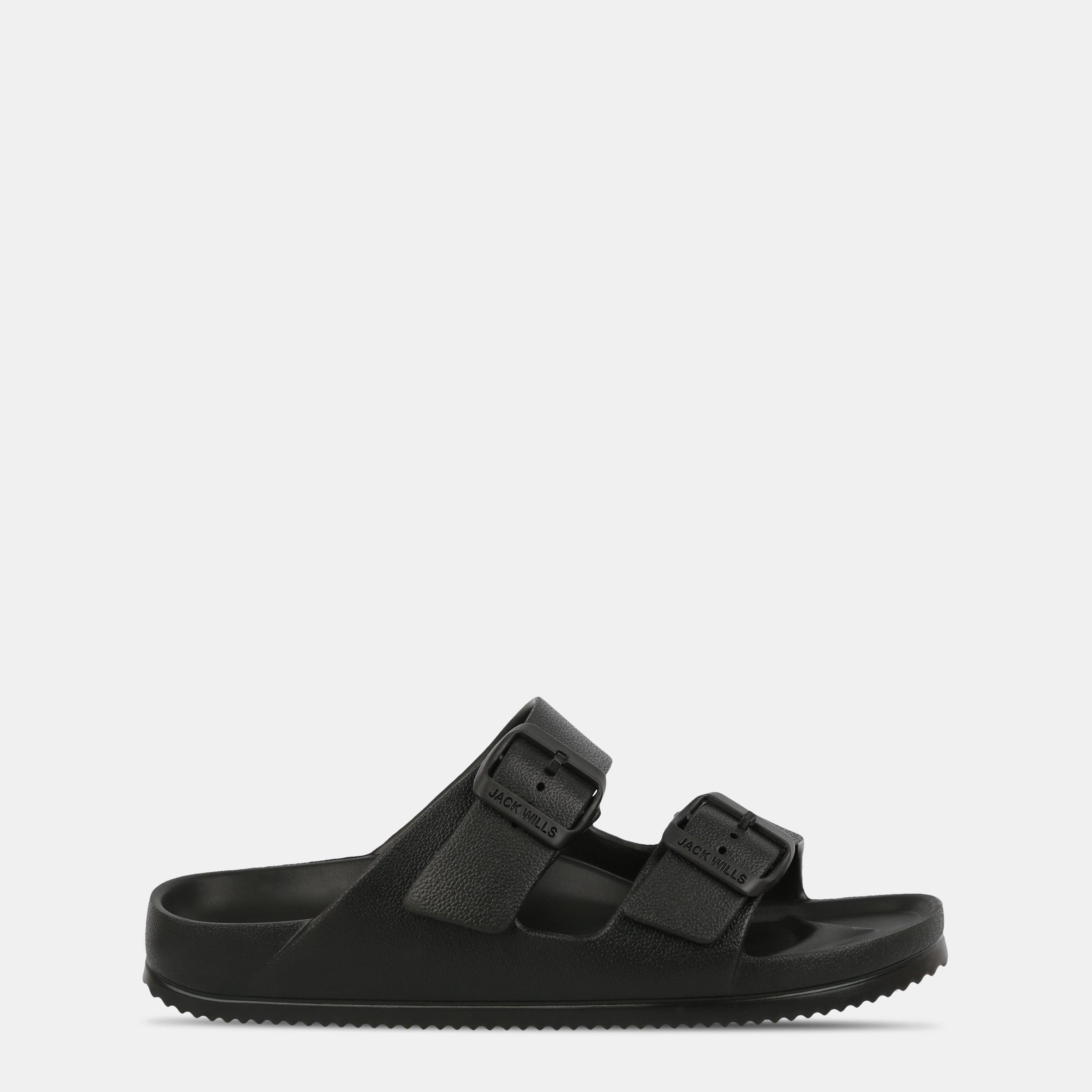 Black - Jack Wills - Two Strap Sandals Womens - 1
