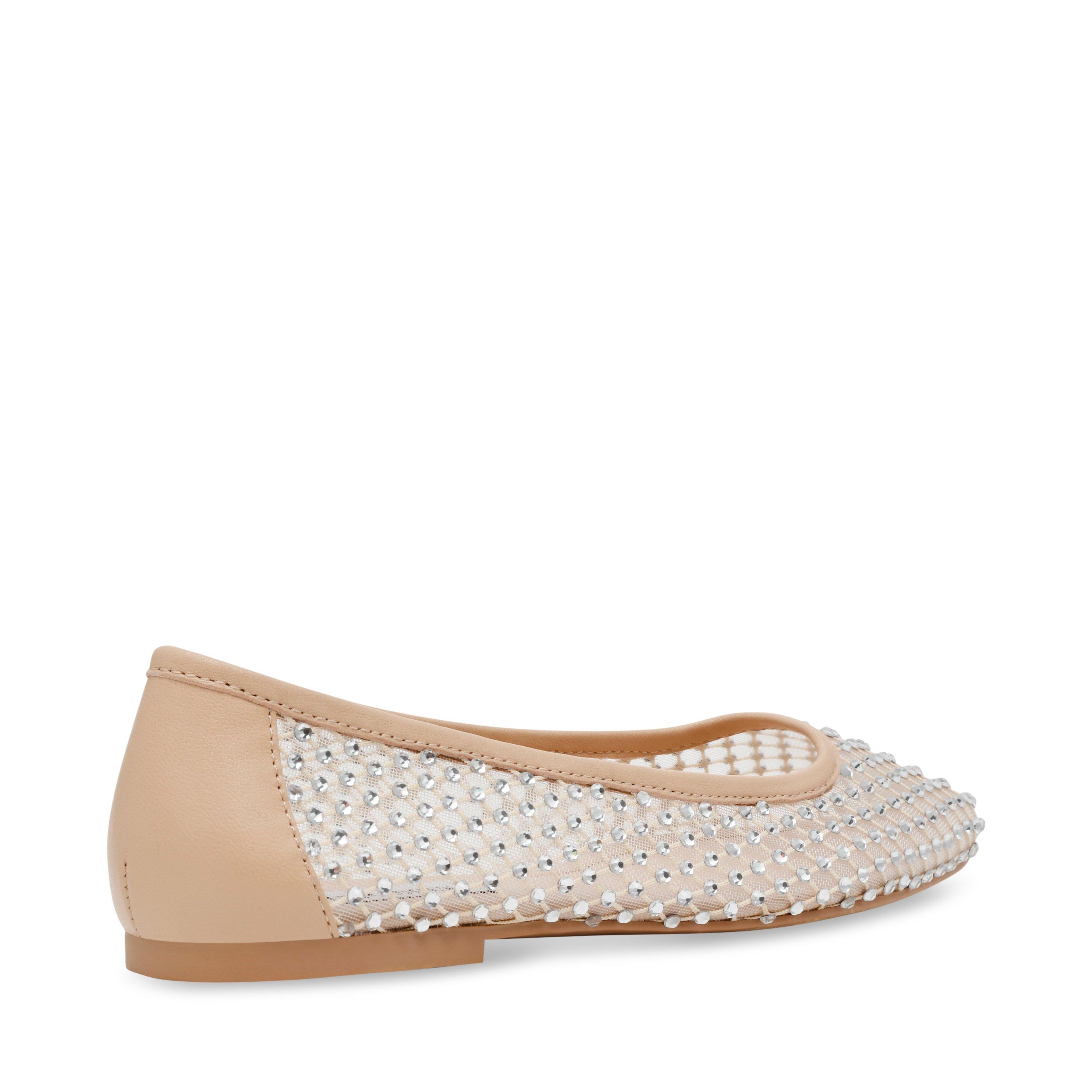Tan Mesh - Steve Madden - Women's Auden Ballet Pumps - 3