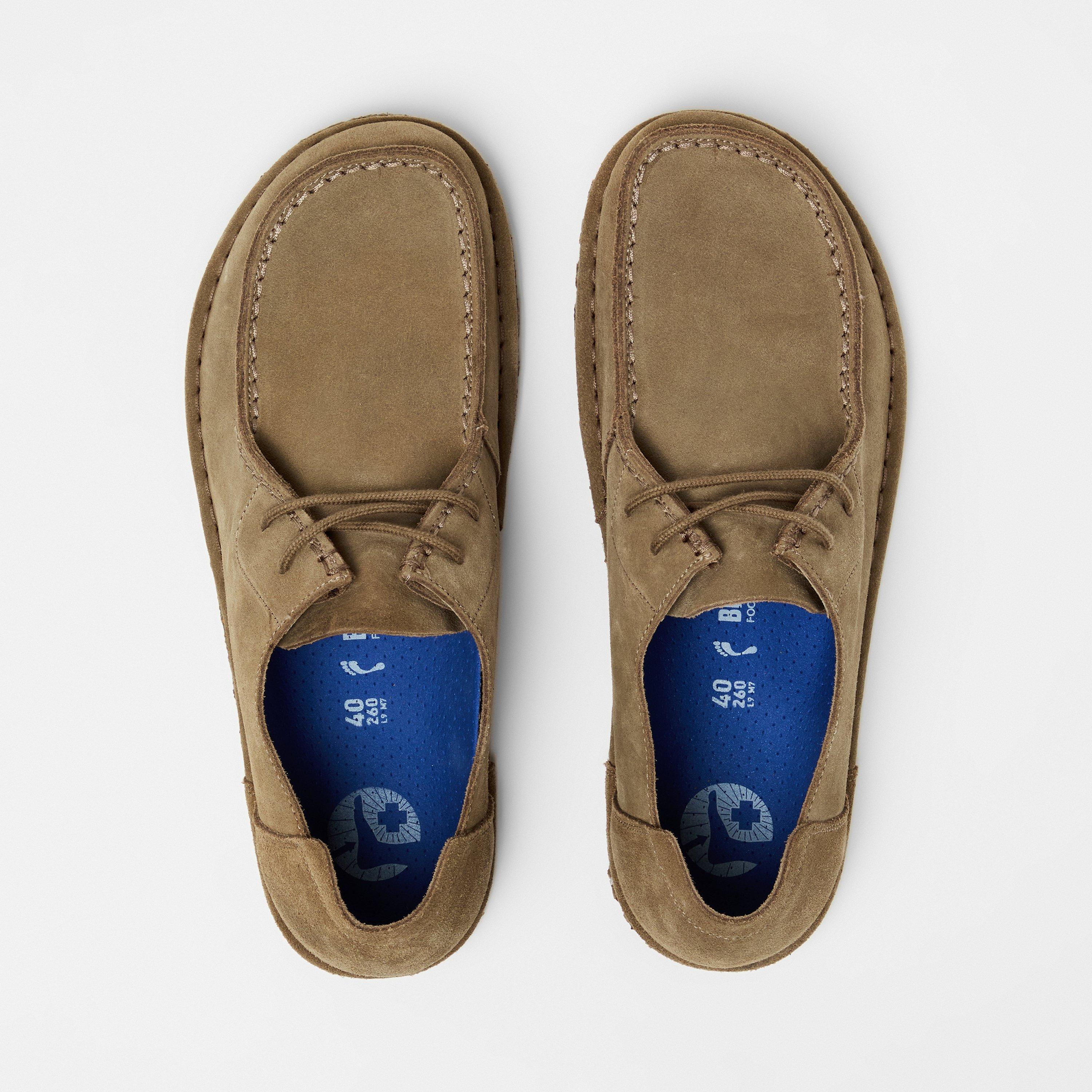 Grey Taupe - Birkenstock - Women's Utti Lace Boat Shoes - 6