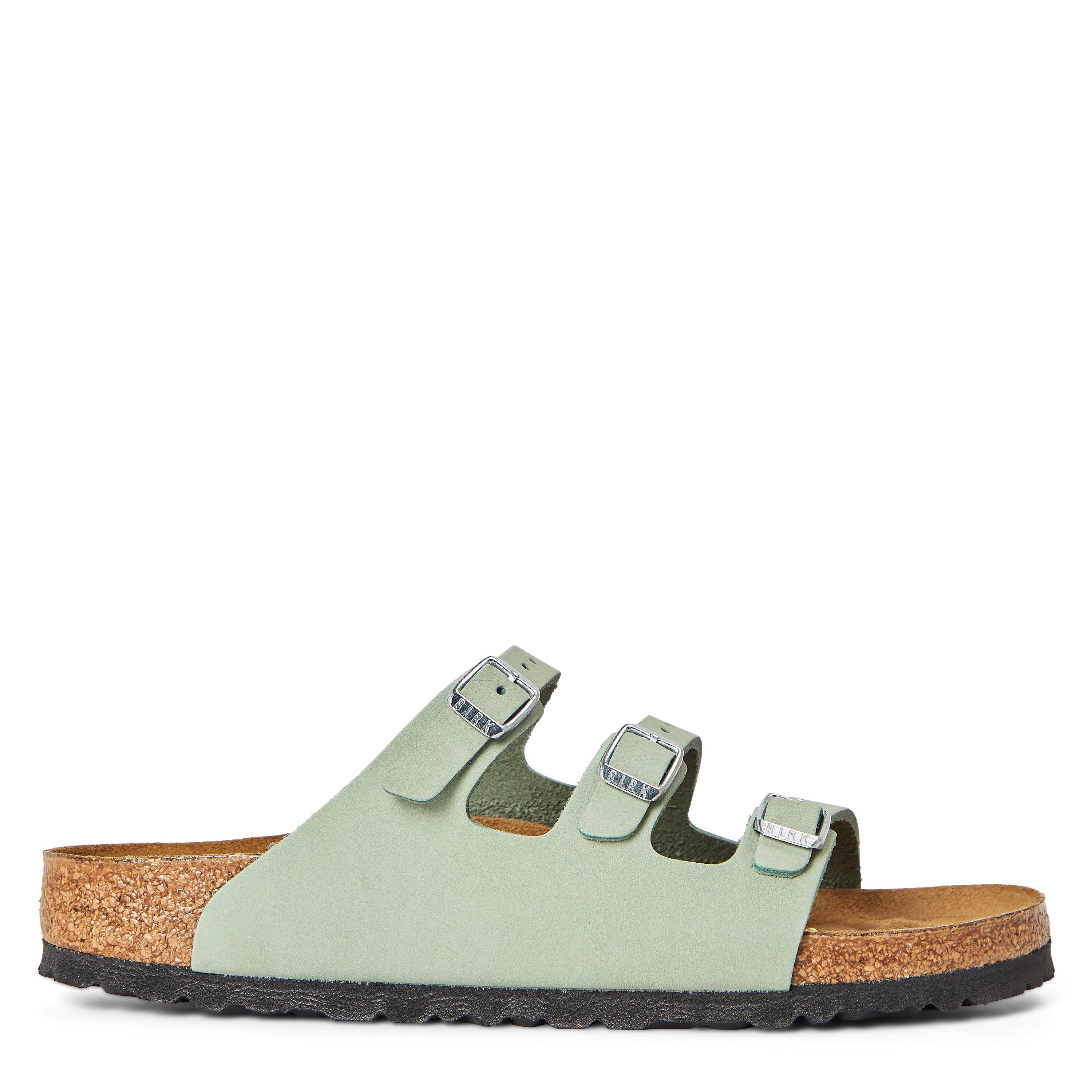 Pure Sage - Birkenstock - Women's Florida Hex Flat Sandals - 1