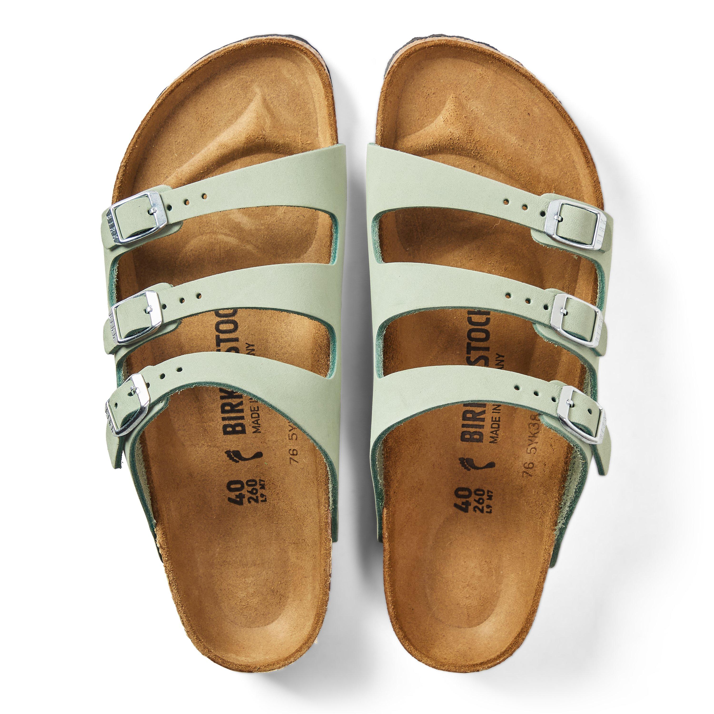 Pure Sage - Birkenstock - Women's Florida Hex Flat Sandals - 4