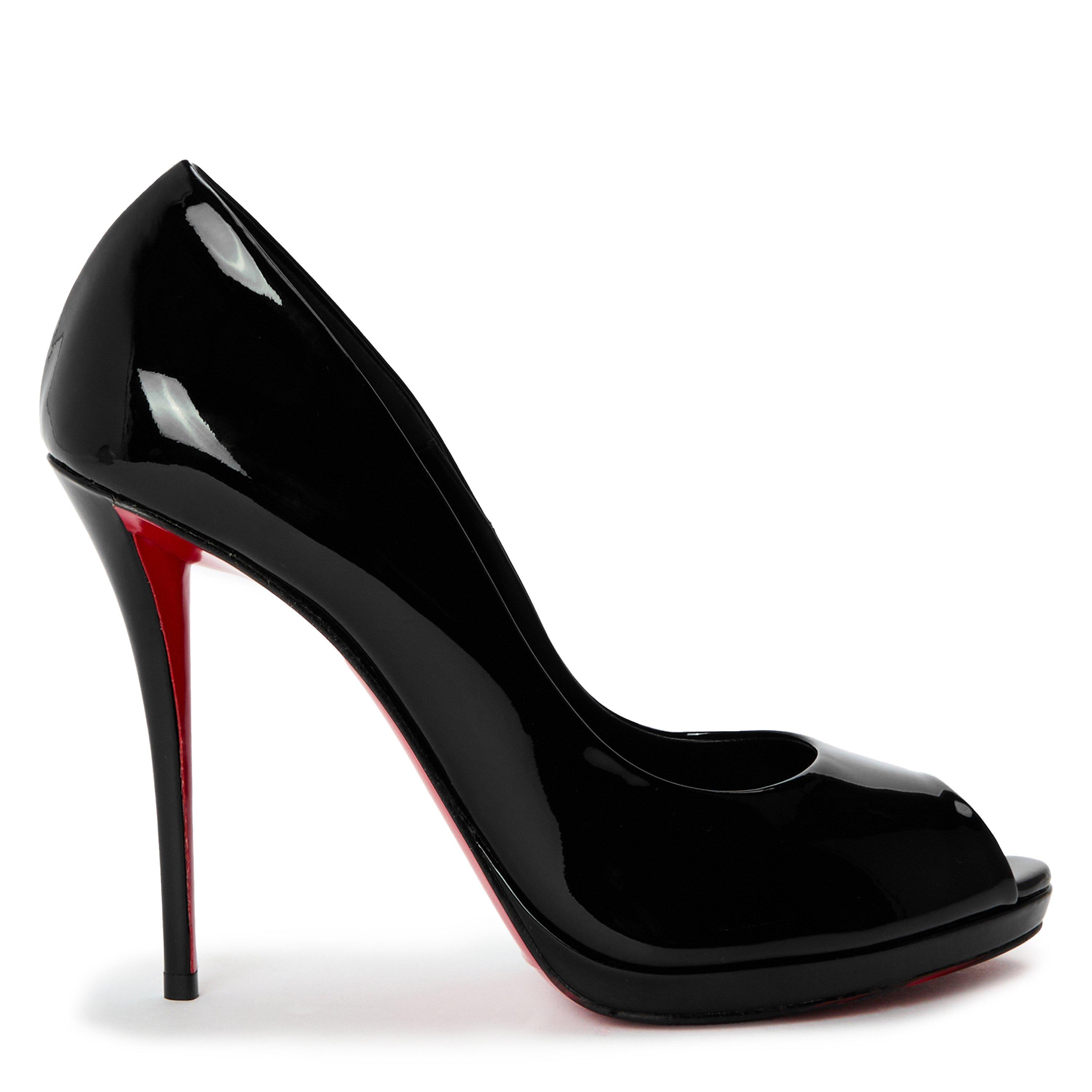 Black - Christian Louboutin - Women's Chr Lady Z Stiletto Court Shoes - 1
